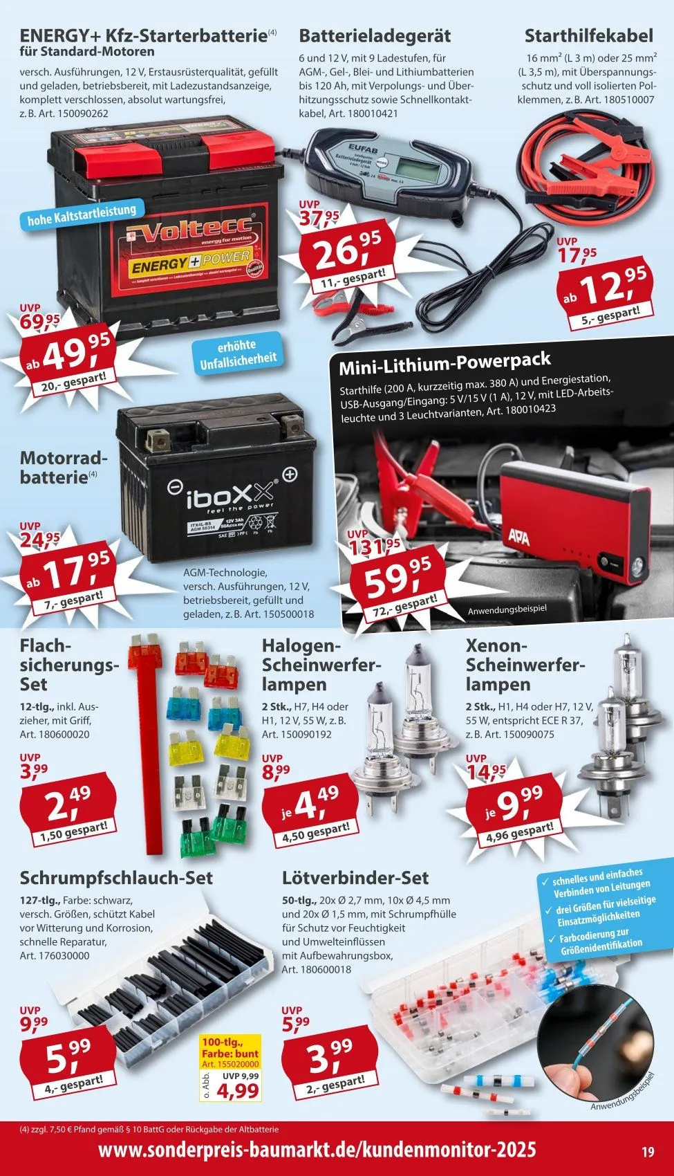  Sonderpreis-Baumarkt Angebote von 28. März bis 4. April 2026 - Prospekt seite 19