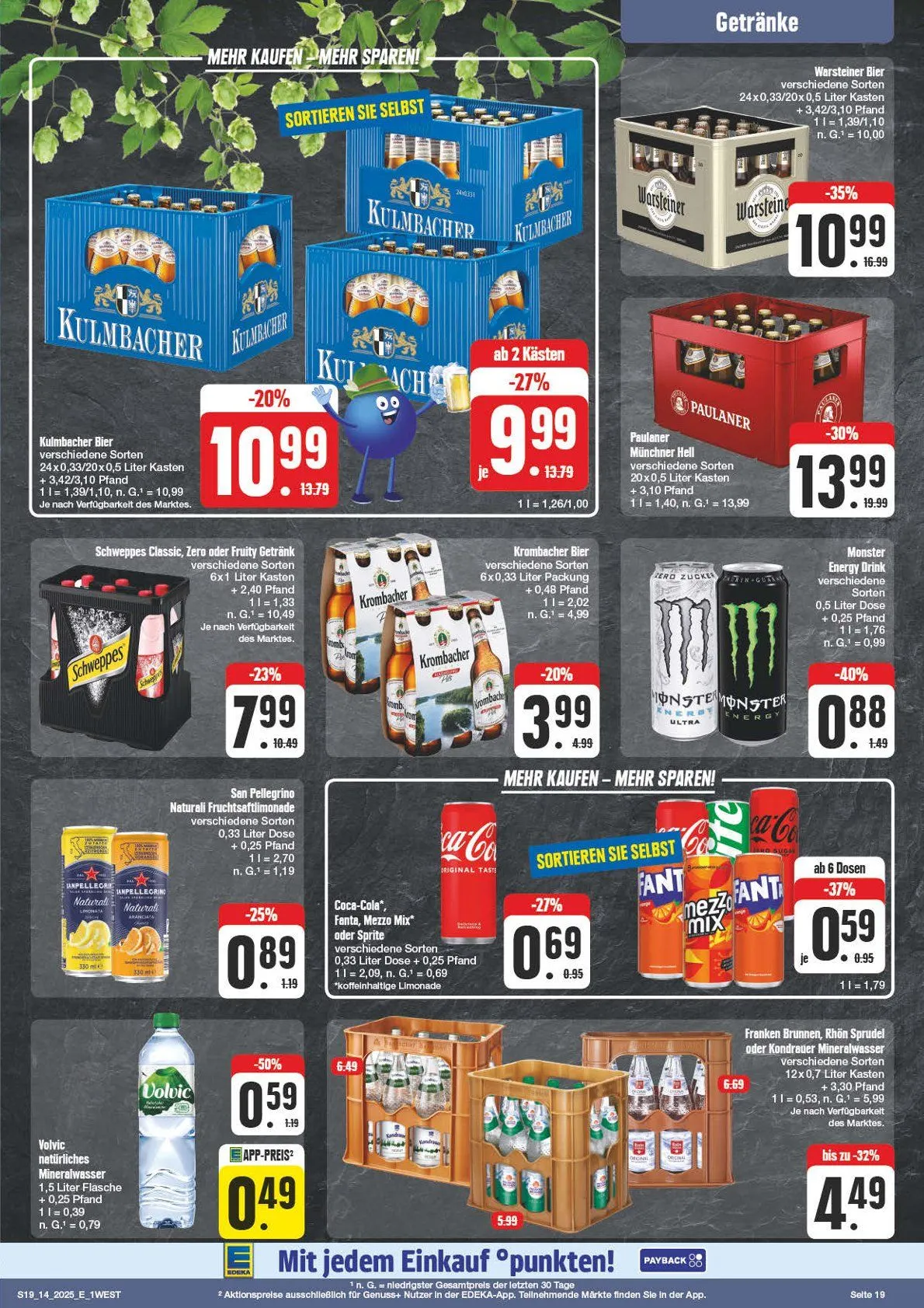 Edeka Prospekt von 31. März bis 5. April 2025 - Prospekt seite 19