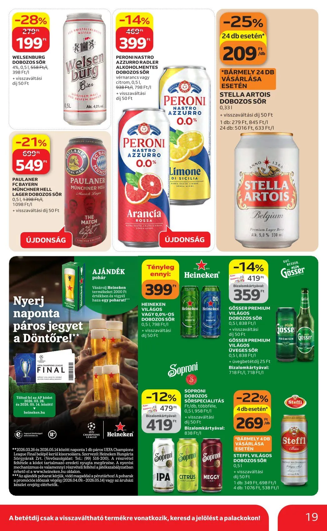 Katalógus  Auchan április 23.-tól április 29.-ig 2026. - Oldal 19