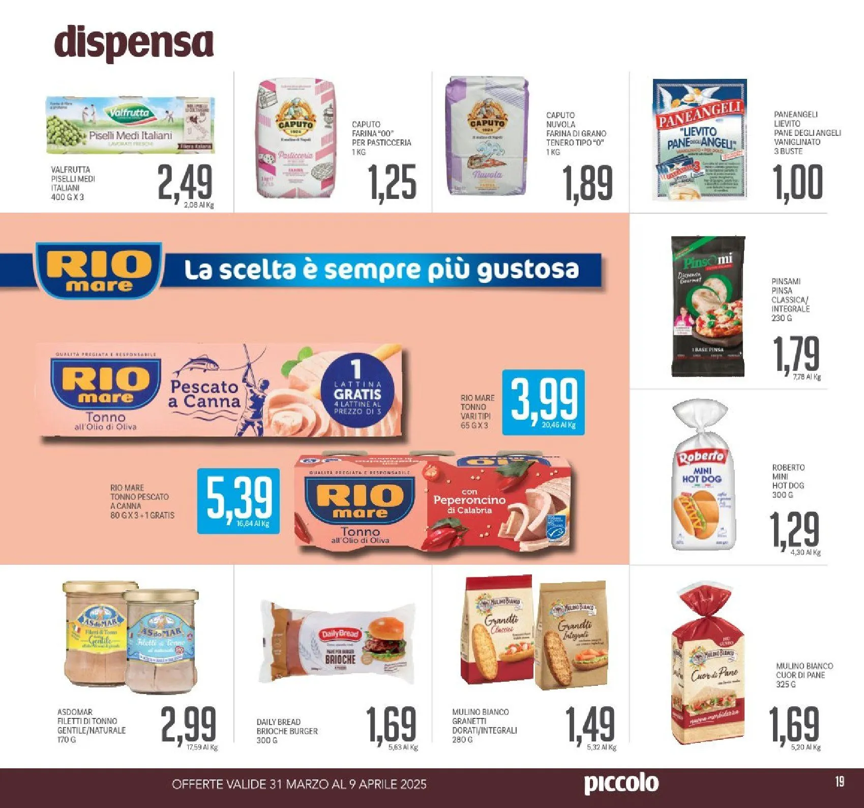 Piccolo Volantino da 31 marzo a 11 aprile di 2025 - Pagina del volantino 19