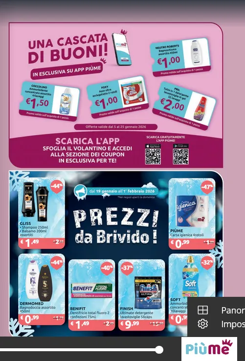 Più Me Volantino da 5 gennaio a 25 gennaio di 2026 - Pagina del volantino 19