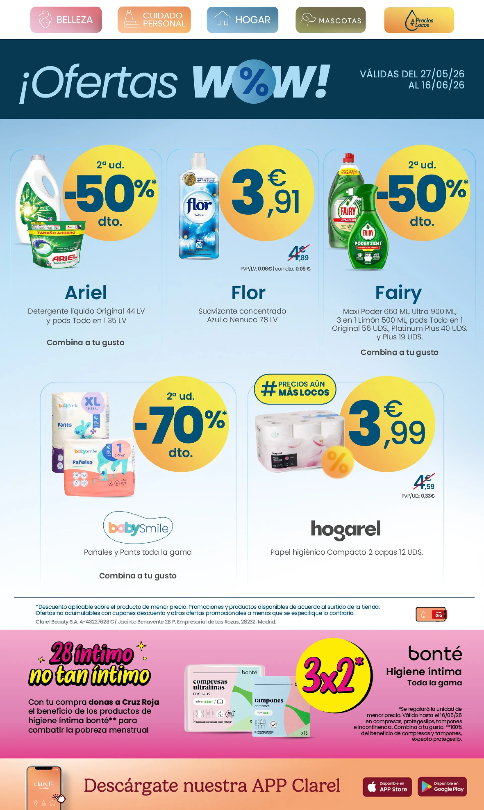 Catálogo de Clarel Ofertas 27 de mayo al 17 de julio 2026 - Página 19