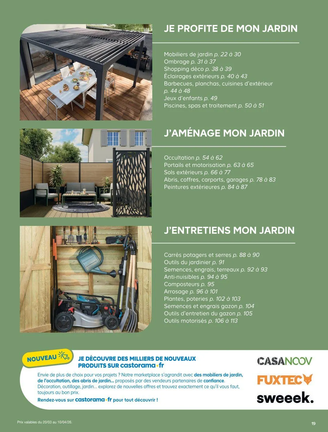 Castorama Catalogue du 8 juillet au 20 juillet 2026 - Catalogue page 19
