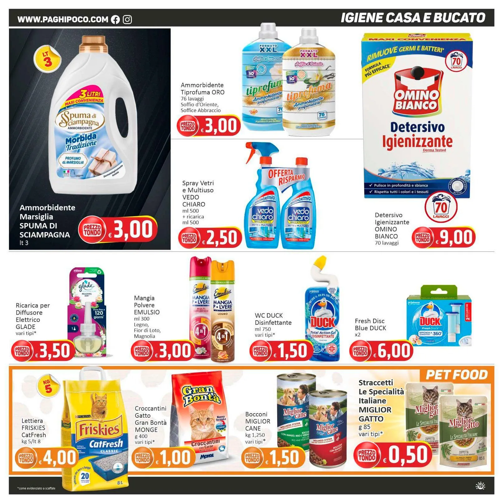 Volantino Paghi Poco da 10 febbraio a 19 febbraio di 2026 - Pagina del volantino 19