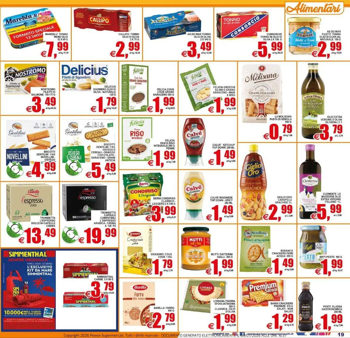 Volantini Pewex da 1 luglio a 9 luglio di 2026 - Pagina del volantino 19