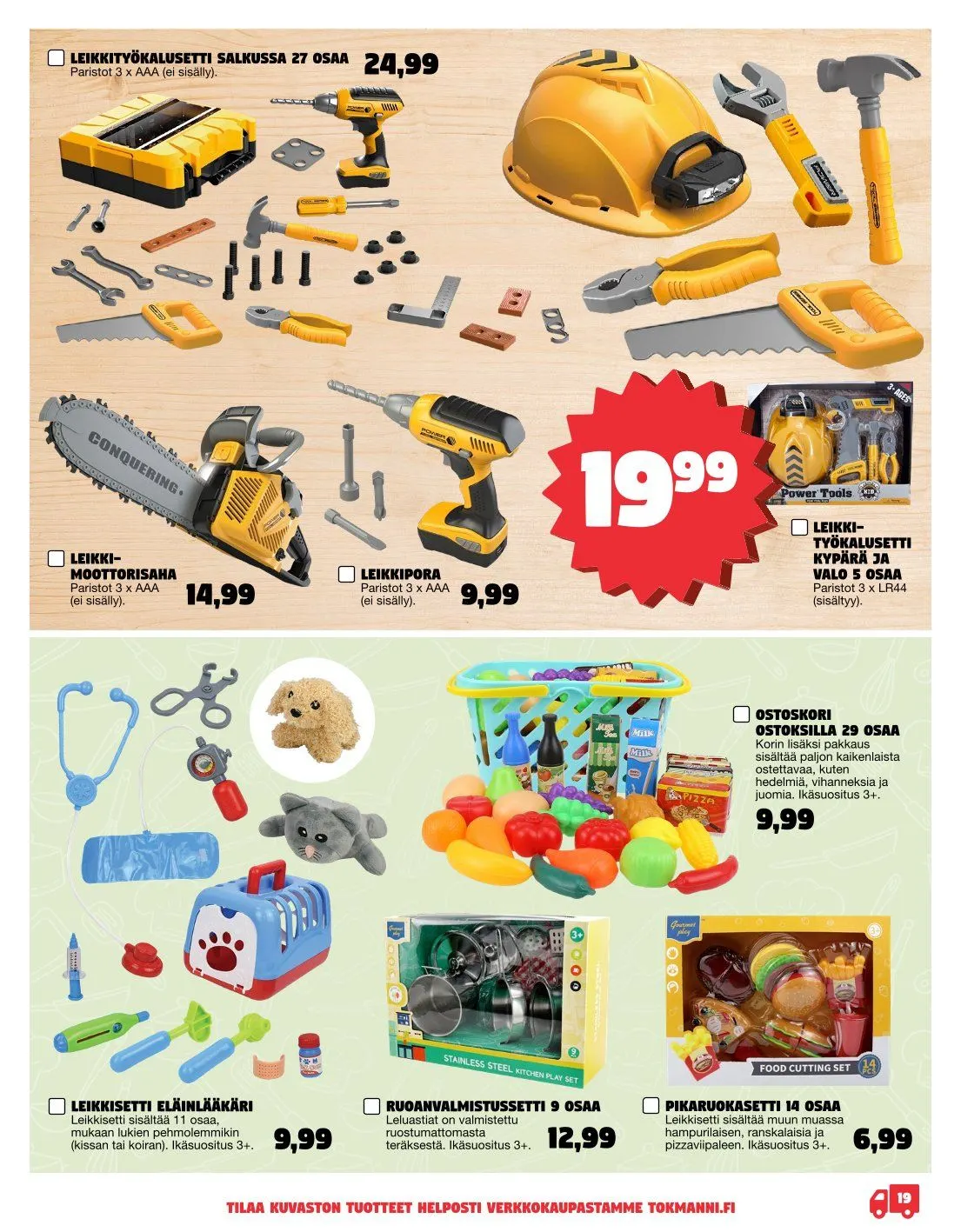  Tokmanni Tarjoukset voimassa alkaen 3. marraskuuta - 24. joulukuuta 2025 - Tarjouslehti sivu 19