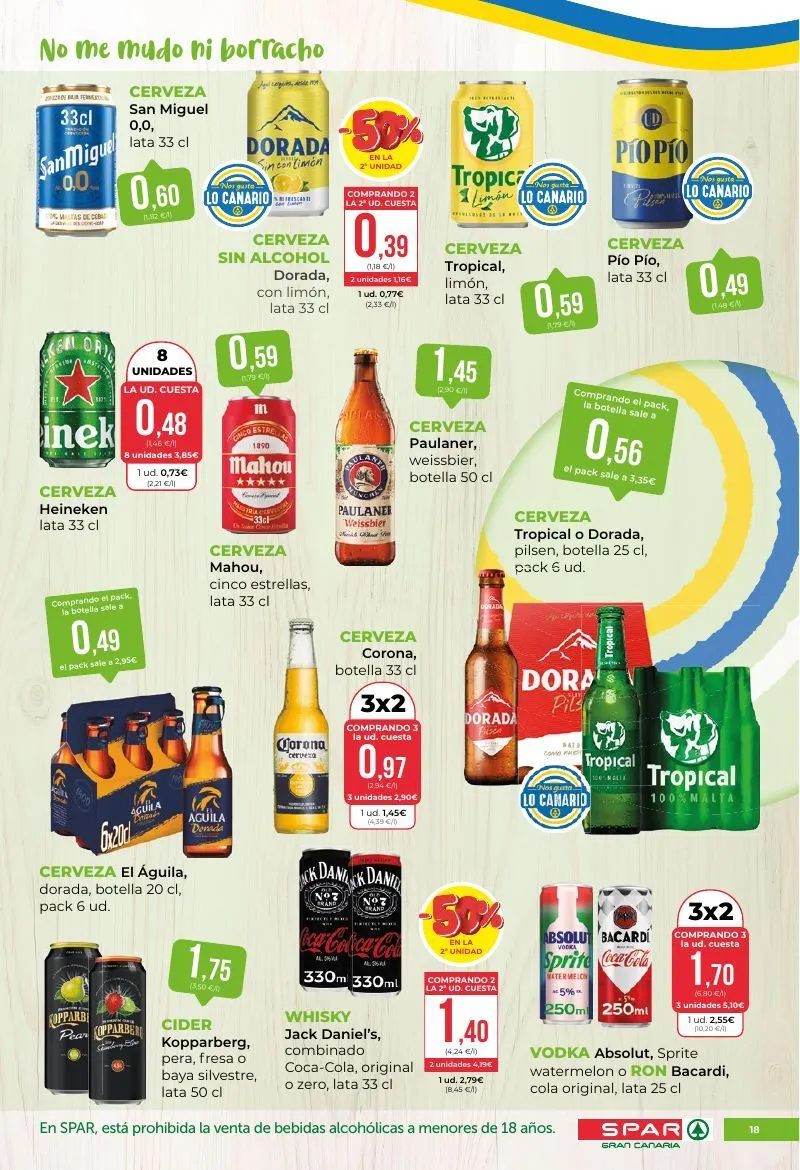 Catálogo de SPAR Gran Canaria Ofertas 15 de mayo al 28 de mayo 2026 - Página 18