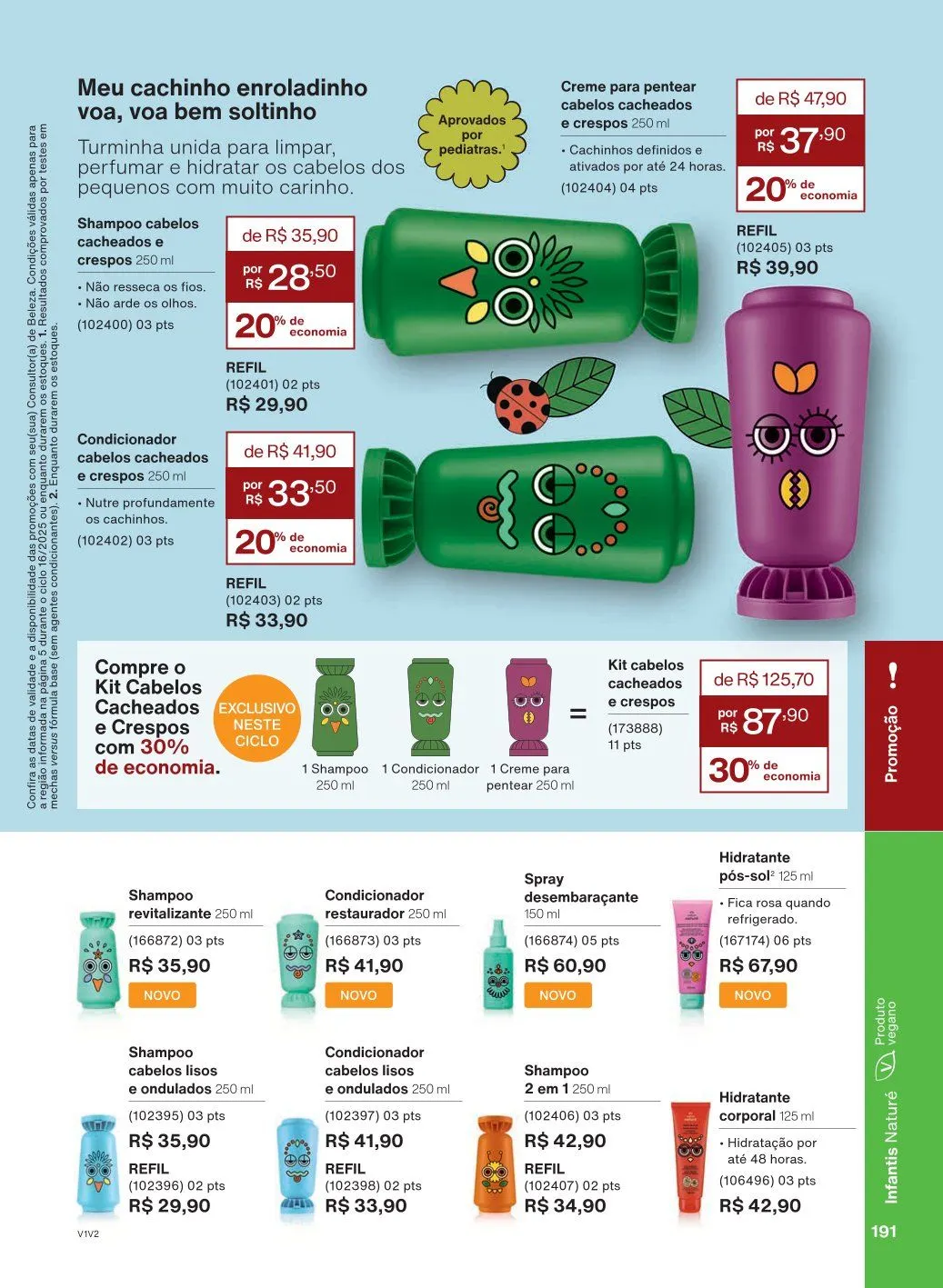 Encarte de Natura Ofertas 1 de outubro até 31 de outubro 2025 - Pagina 191