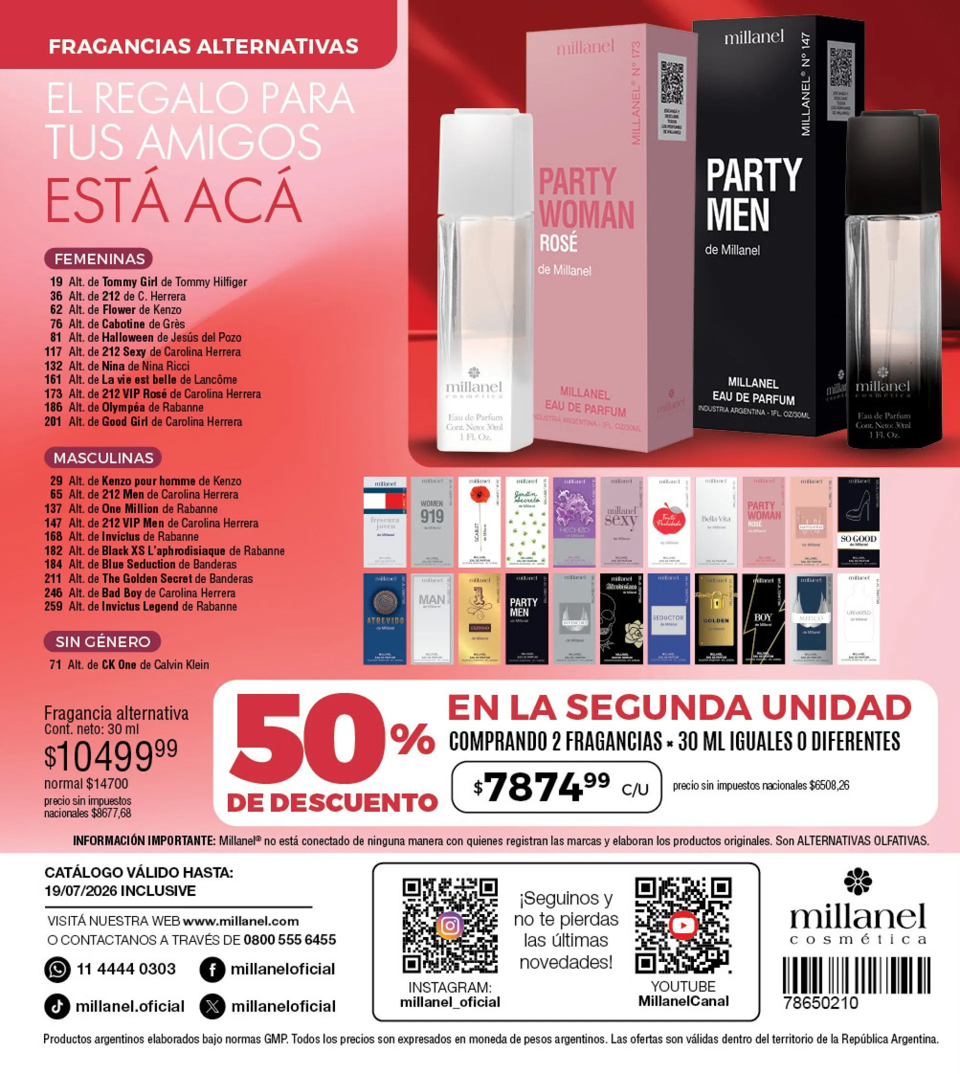 Ofertas de Ofertas Millanel  22 de junio al 20 de julio 2026 - Página 196 del catálogo