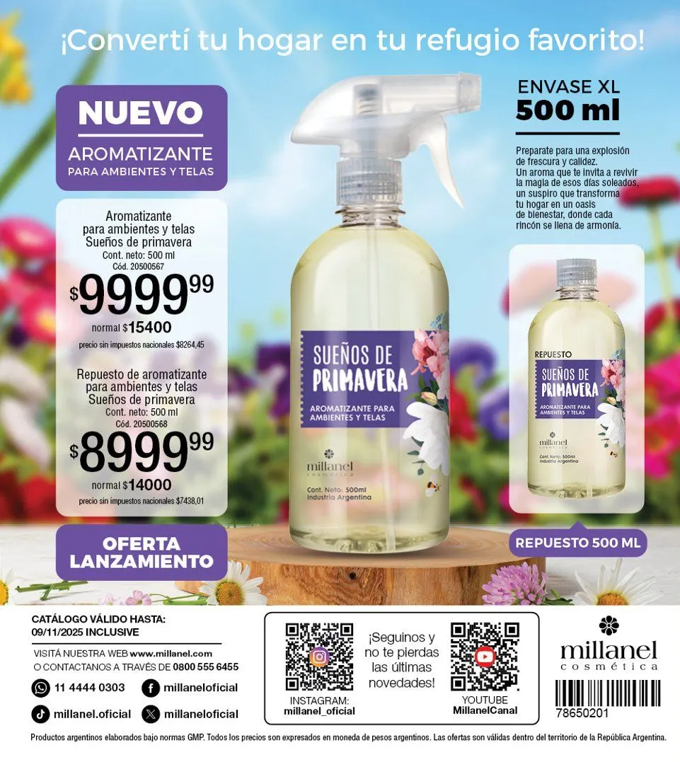 Ofertas de Catalogo Millanel 20 de octubre al 10 de noviembre 2025 - Página 196 del catálogo