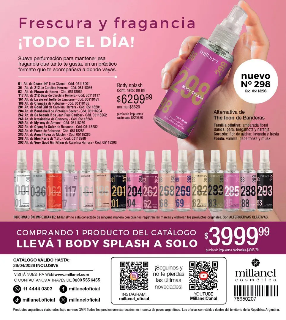 Ofertas de Ofertas Millanel  30 de marzo al 26 de abril 2026 - Página 196 del catálogo