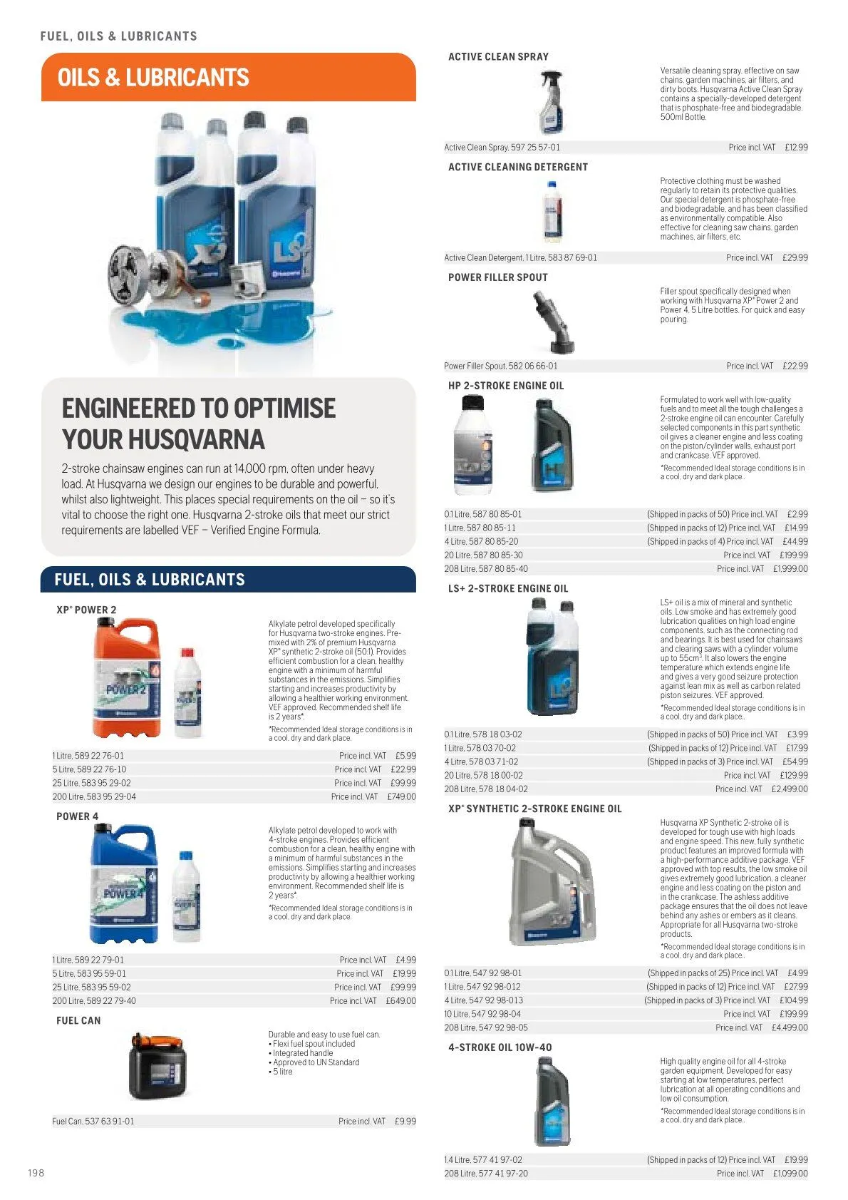 Husqvarna catalogues  von 13. Februar bis 28. Februar 2026 - Flugblätt seite  200