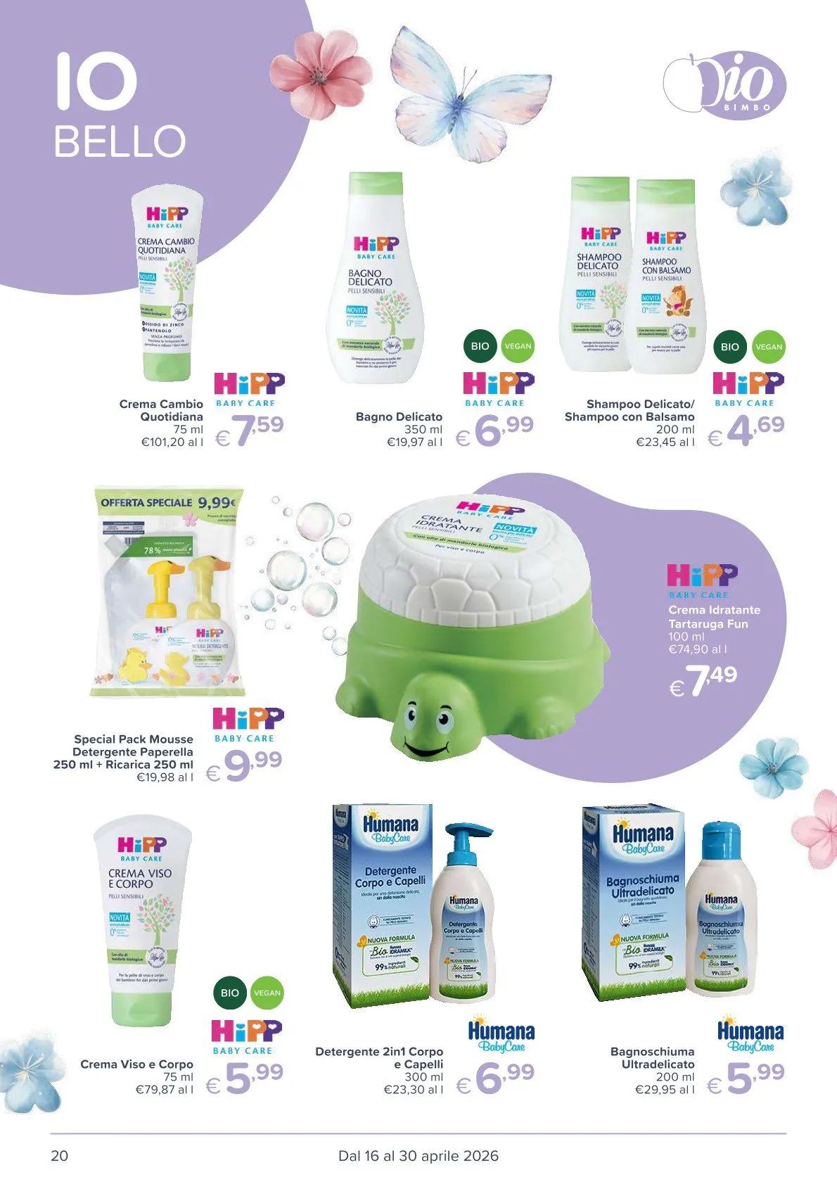  Volantini Io Bimbo da 16 aprile a 30 aprile di 2026 - Pagina del volantino 20