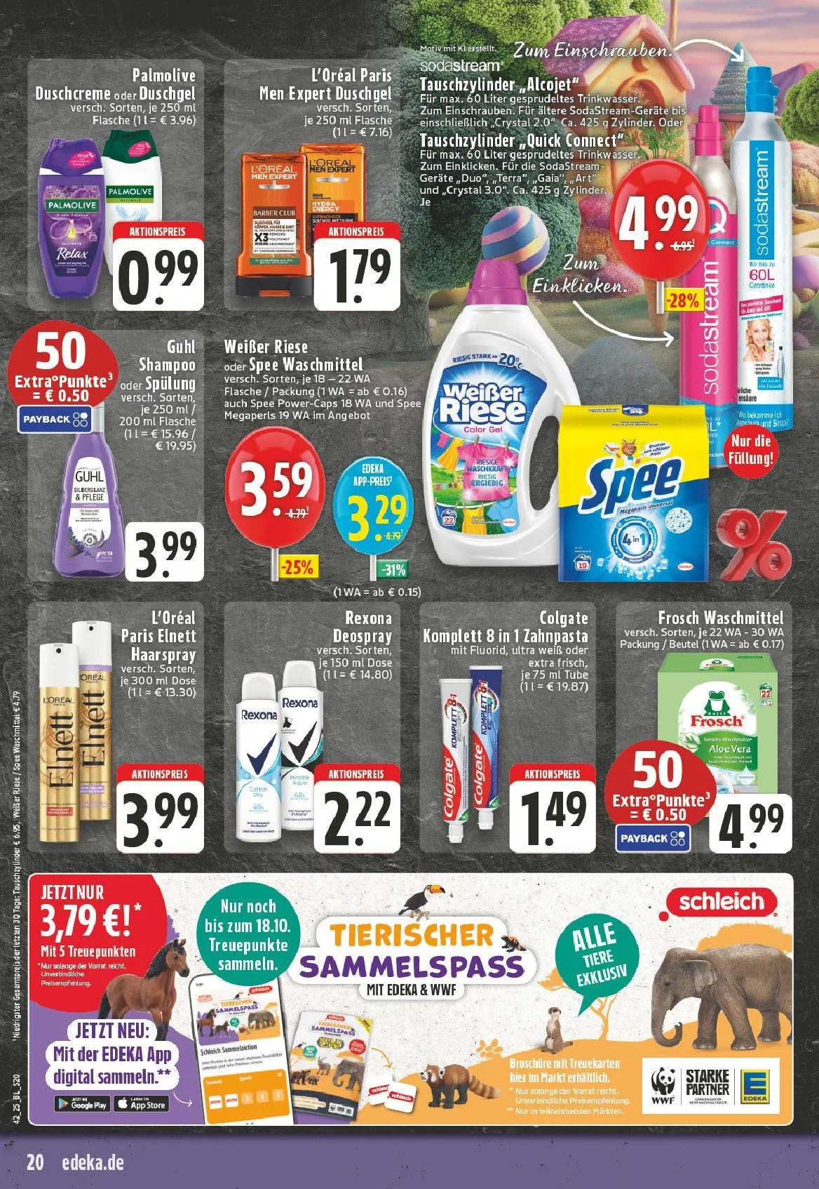 Edeka Prospekte von 12. Oktober bis 17. Oktober 2025 - Prospekt seite 20