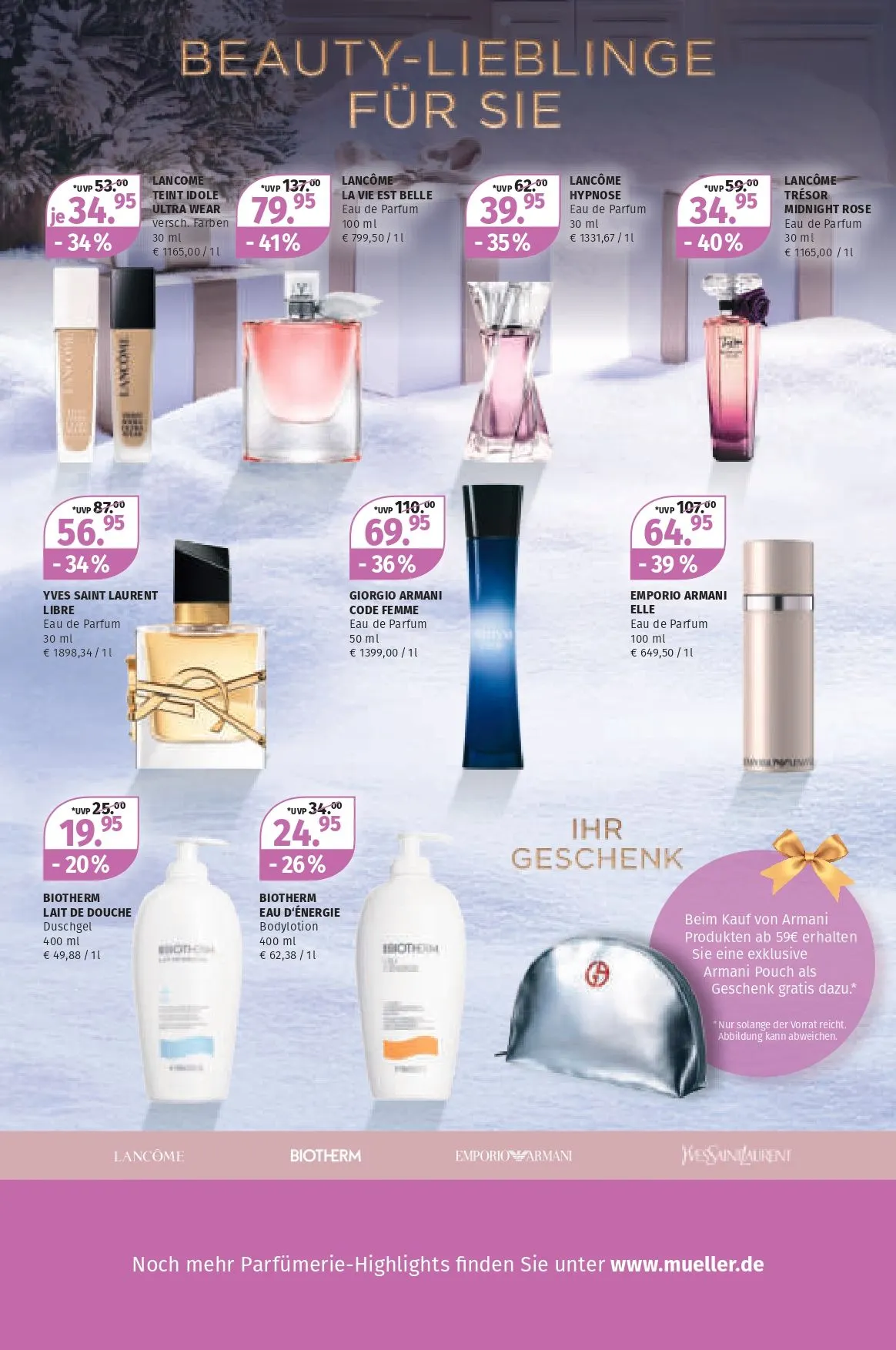 Müller Angebote von 15. Dezember bis 31. Dezember 2025 - Prospekt seite 19