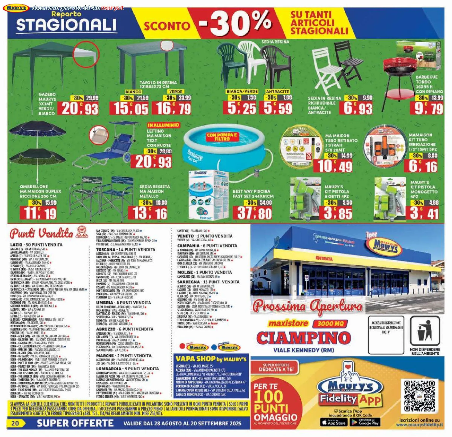 Volantino da 1 settembre a 20 settembre di 2025 - Pagina del volantino 20