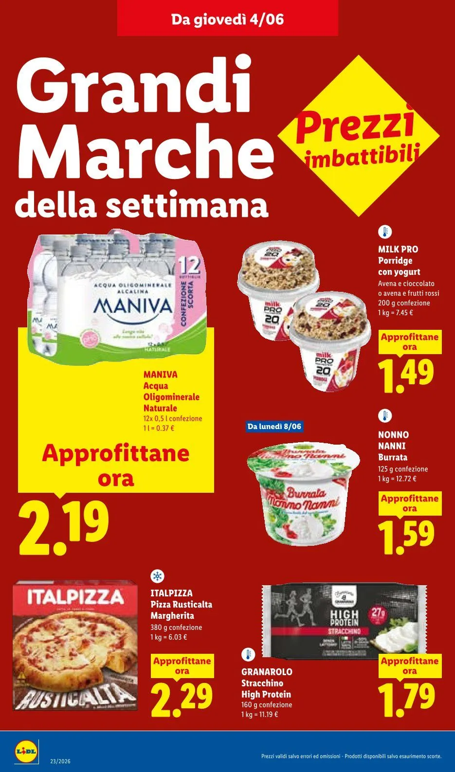 Volantini Lidl da 4 giugno a 10 giugno di 2026 - Pagina del volantino 20