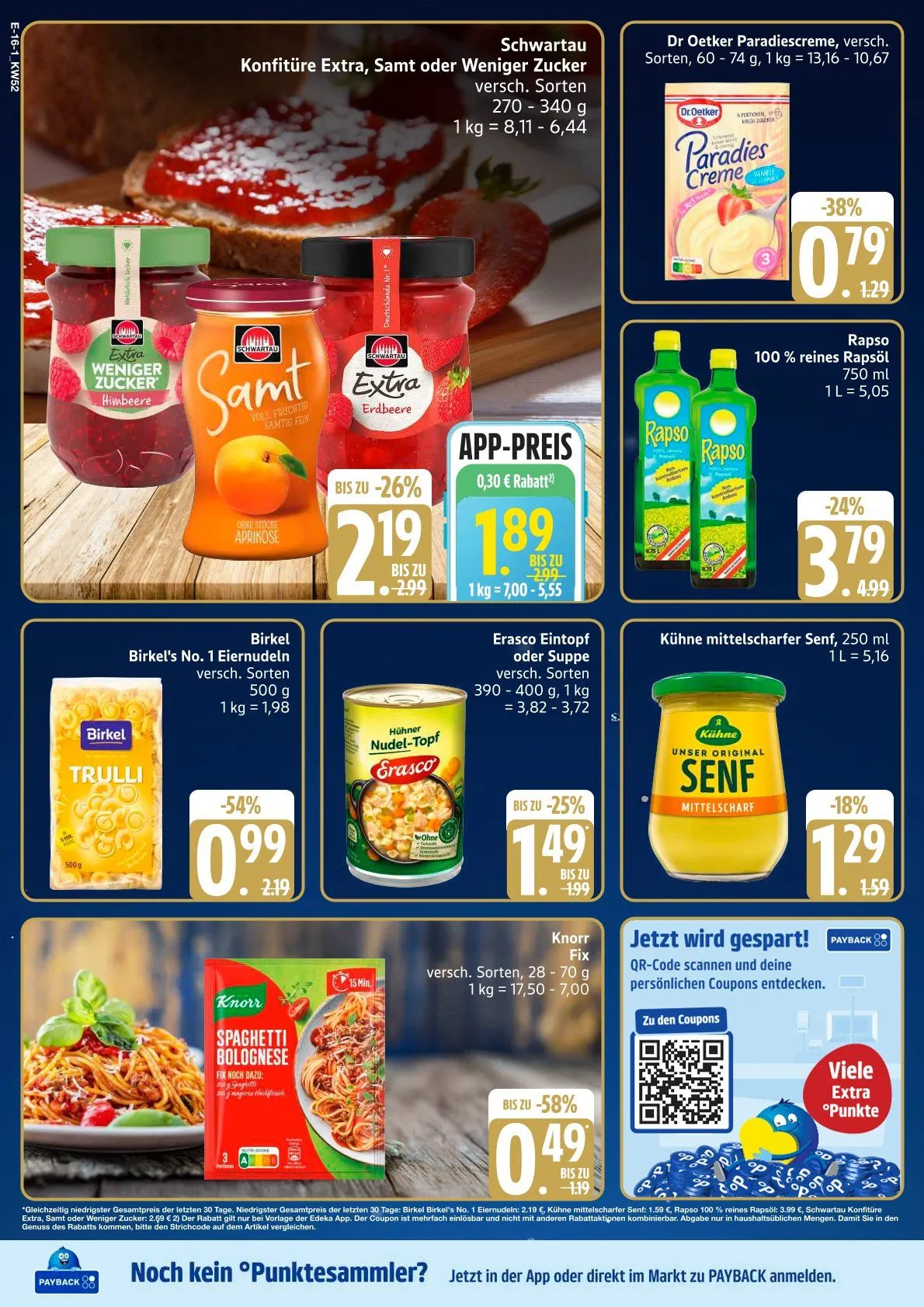 Edeka Angebote von 22. Dezember bis 27. Dezember 2025 - Prospekt seite 20