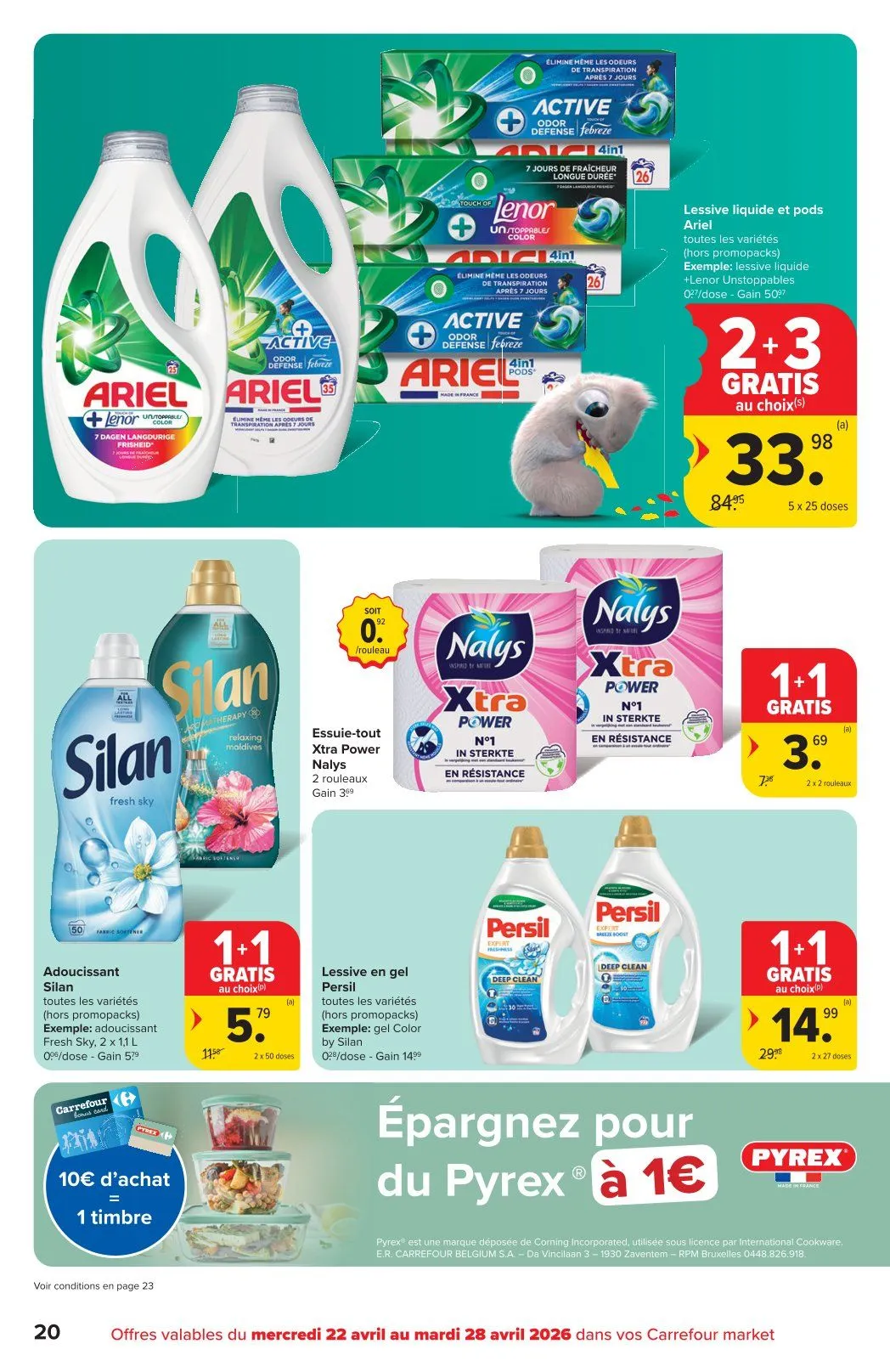 Carrefour folders van 22 april tot 28 april 2026 - folder pagina 20