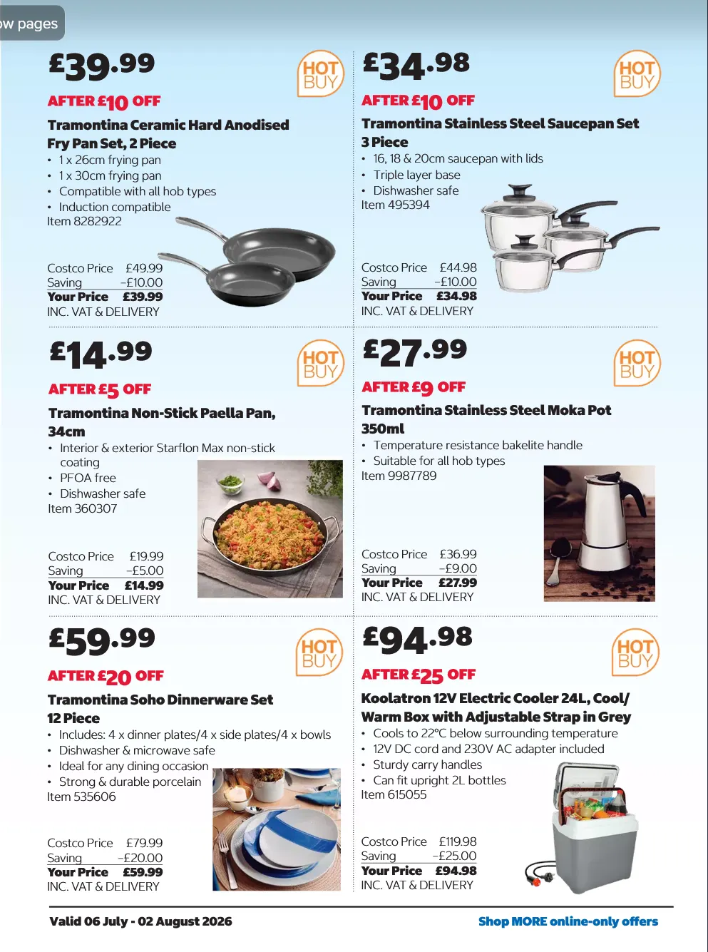 Costco Sales from 2 July to 2 August 2026 - Catalogue Page 20