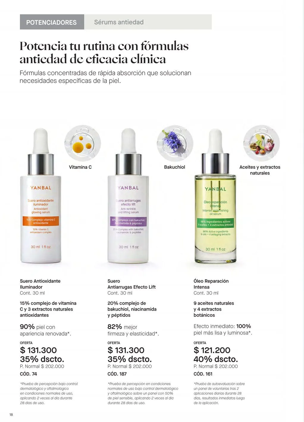 Catalogo de Yanbal Ofertas de Folletos 5 de octubre al 1 de noviembre 2024 - Pag 134