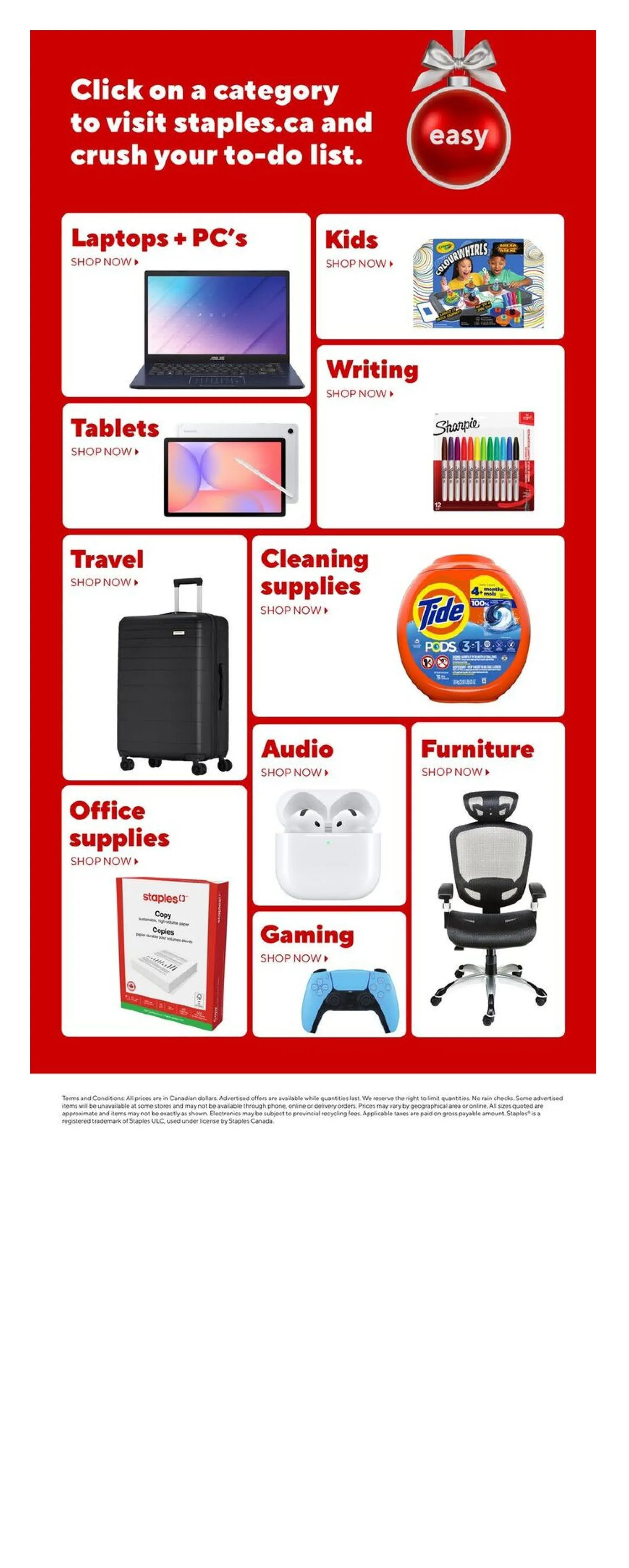 Staples Sales from December 5 to December 11 2025 - flyer page 20