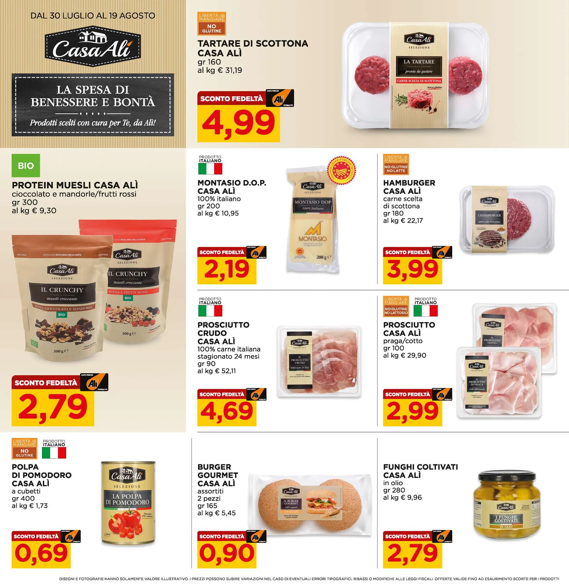 Volantini Alì Supermercati da 30 luglio a 19 agosto di 2026 - Pagina del volantino 20