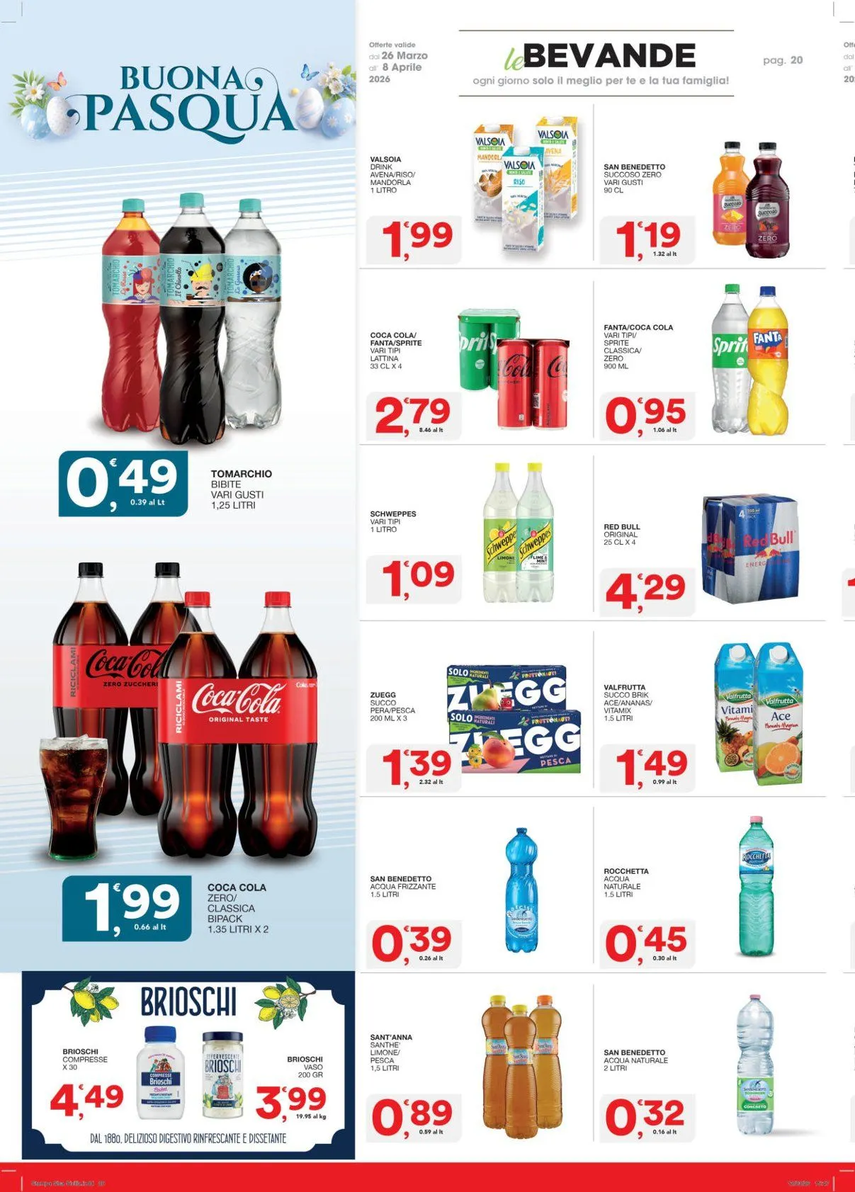  Volantini Sisa da 26 marzo a 8 aprile di 2026 - Pagina del volantino 20