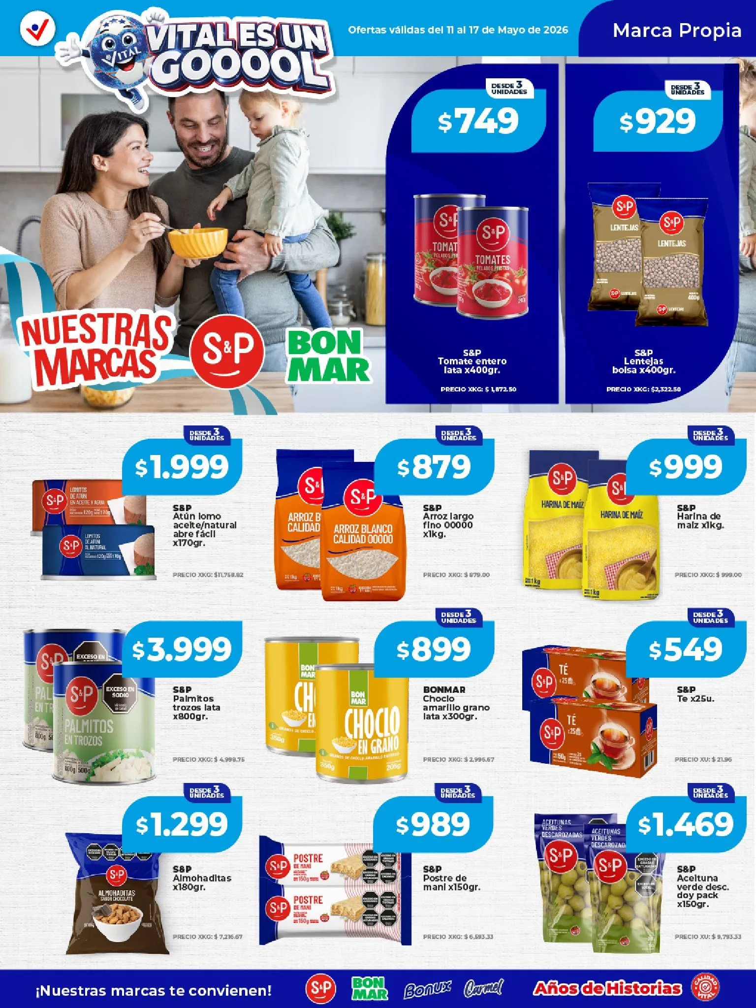Ofertas de  Vital Ofertas 11 de mayo al 17 de mayo 2026 - Página 20 del catálogo