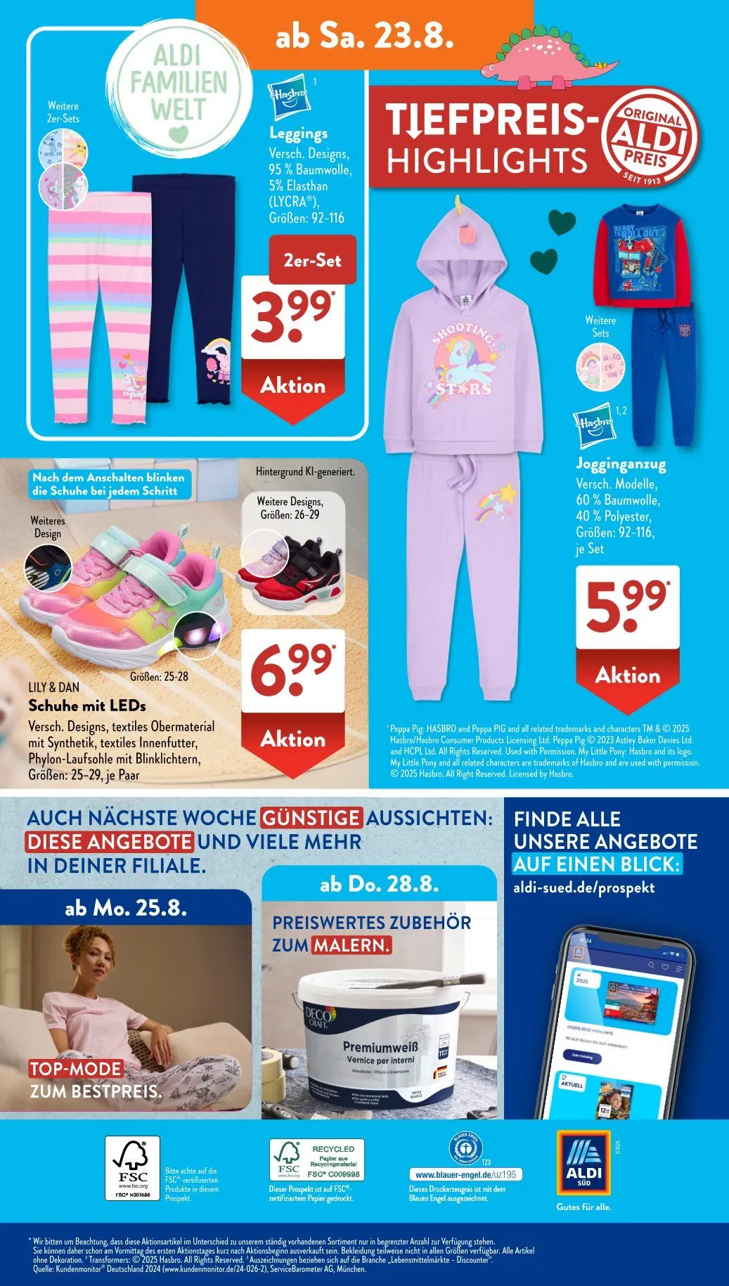 Prospekt ALDI SÜD  von 18. August bis 23. August 2025 - Prospekt seite 20