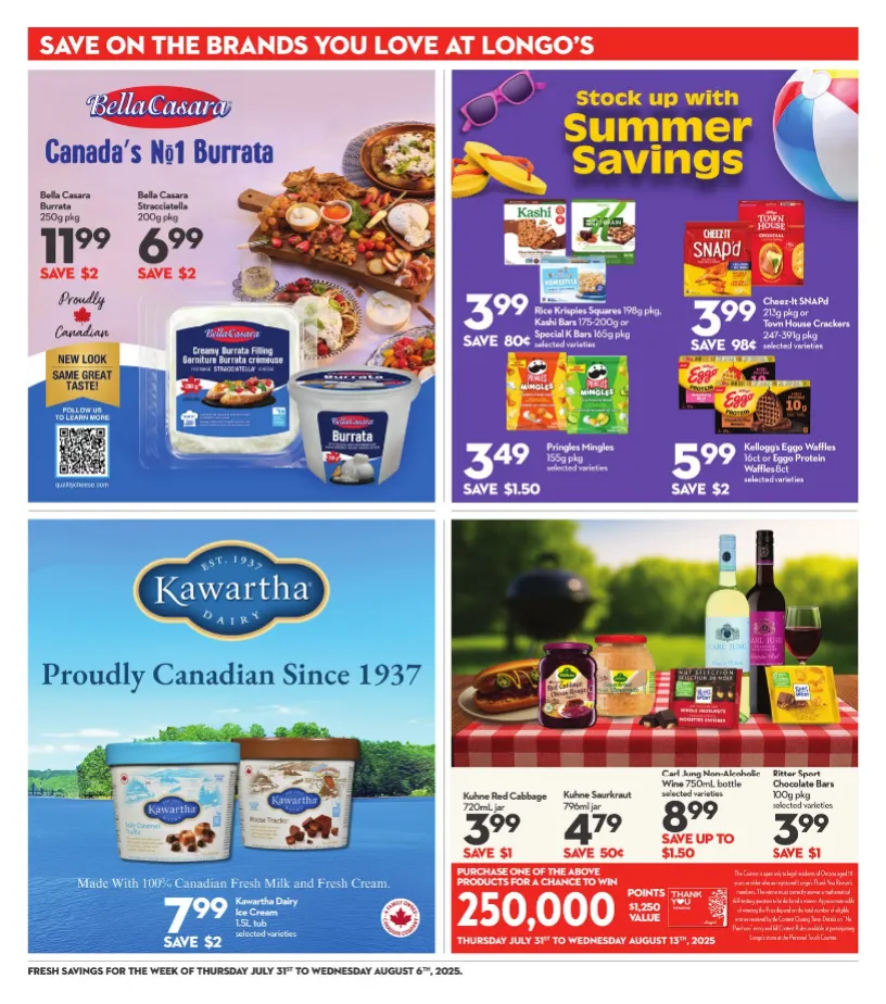 Longo's Sales from July 31 to August 6 2025 - flyer page 19