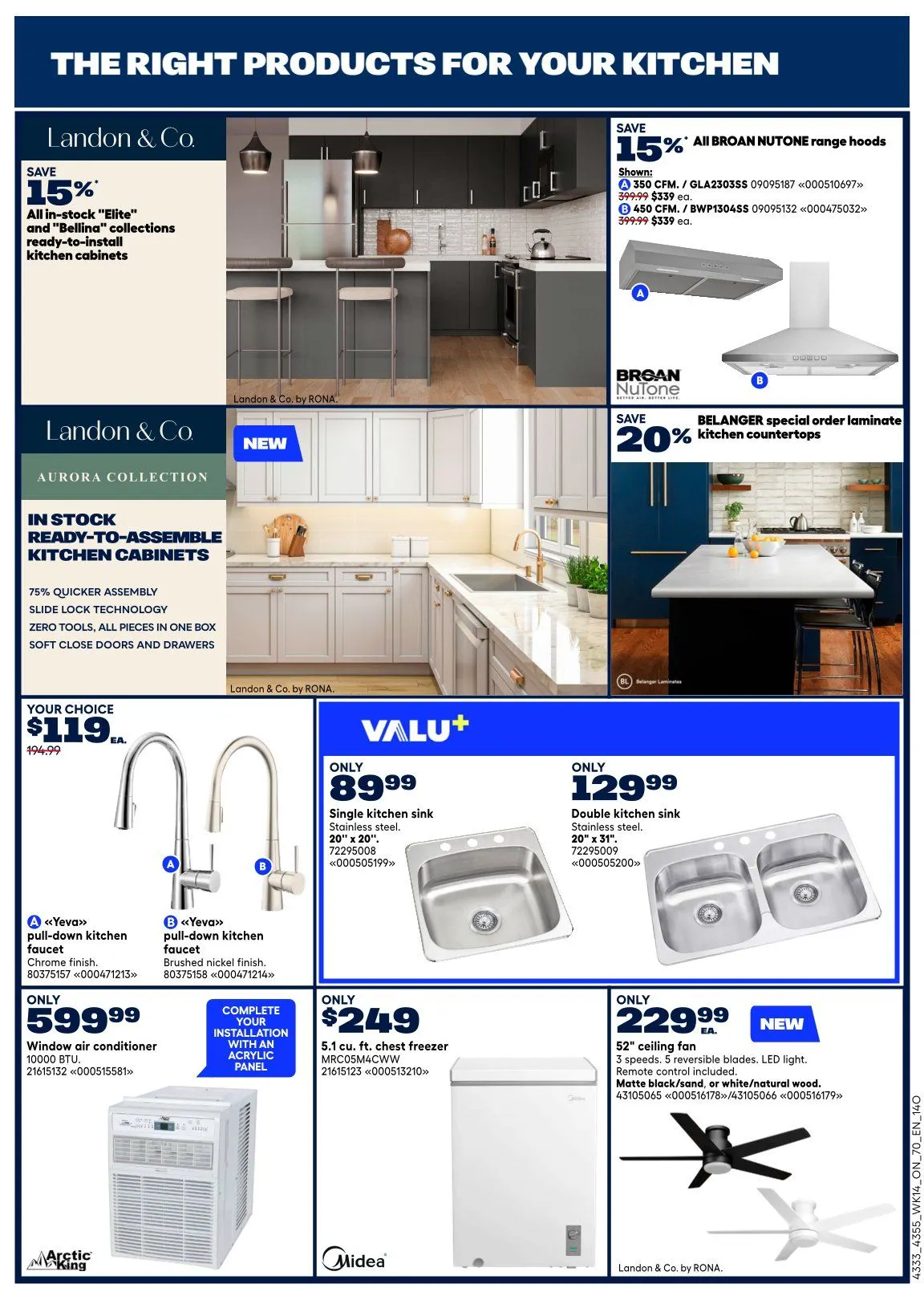RONA Sales from April 30 to May 6 2026 - flyer page 20