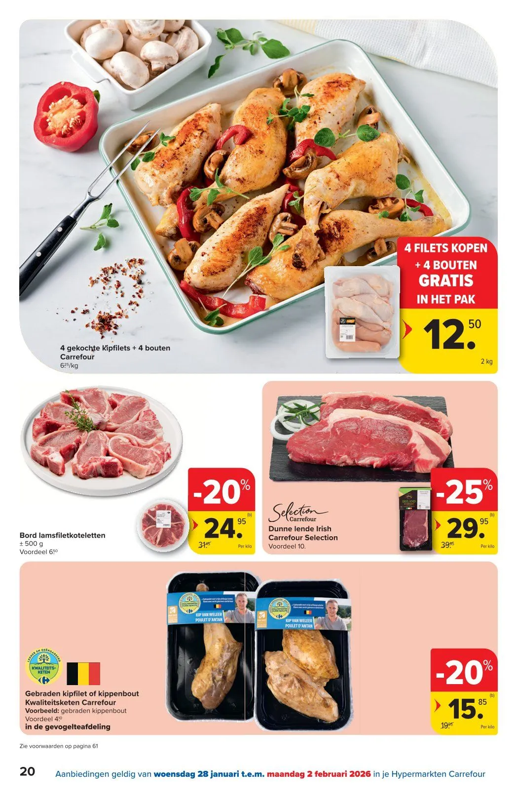 Carrefour folder van 28 januari tot 9 februari 2026 - folder pagina 20