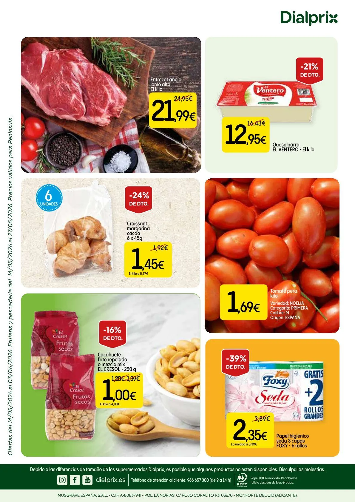 Catálogo de  Dialprix Ofertas 14 de mayo al 3 de junio 2026 - Página 20