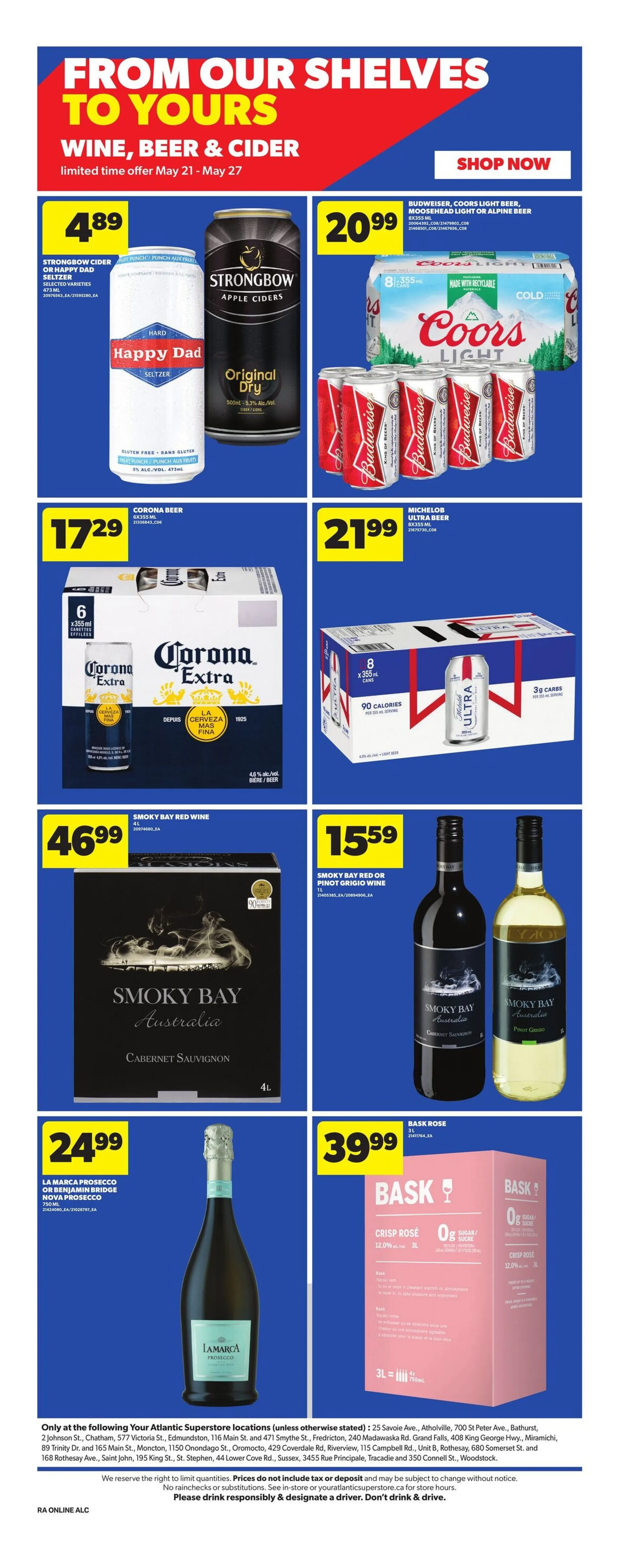 Atlantic Superstore Sales from May 21 to May 27 2026 - flyer page 18