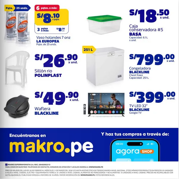 Catalogo de Makro Ofertas 26 de febrero al 11 de marzo 2026 - Pag 20