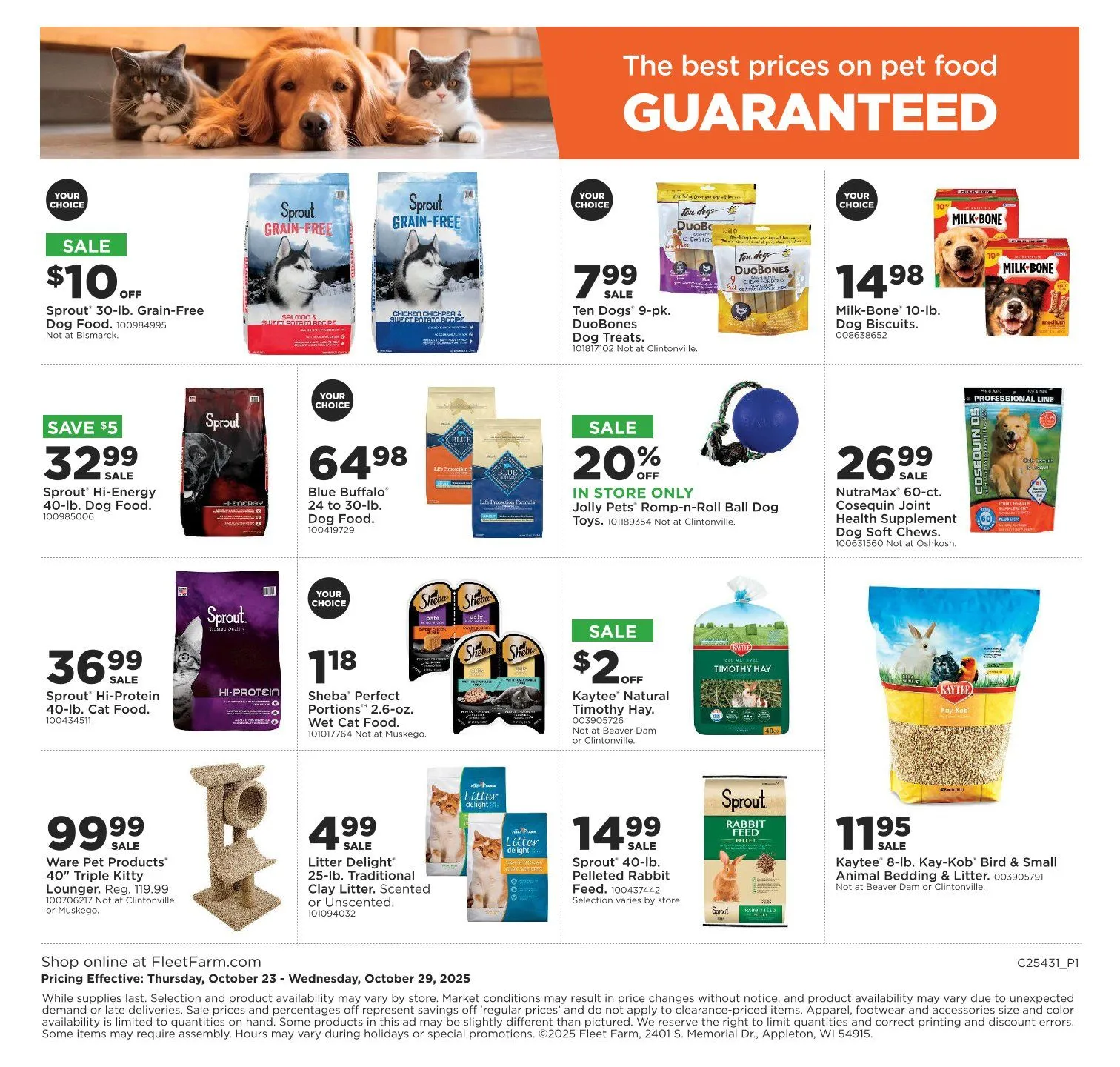 Weekly ad Fleet Farm Sales from October 23 to October 29 2025 - Page 20