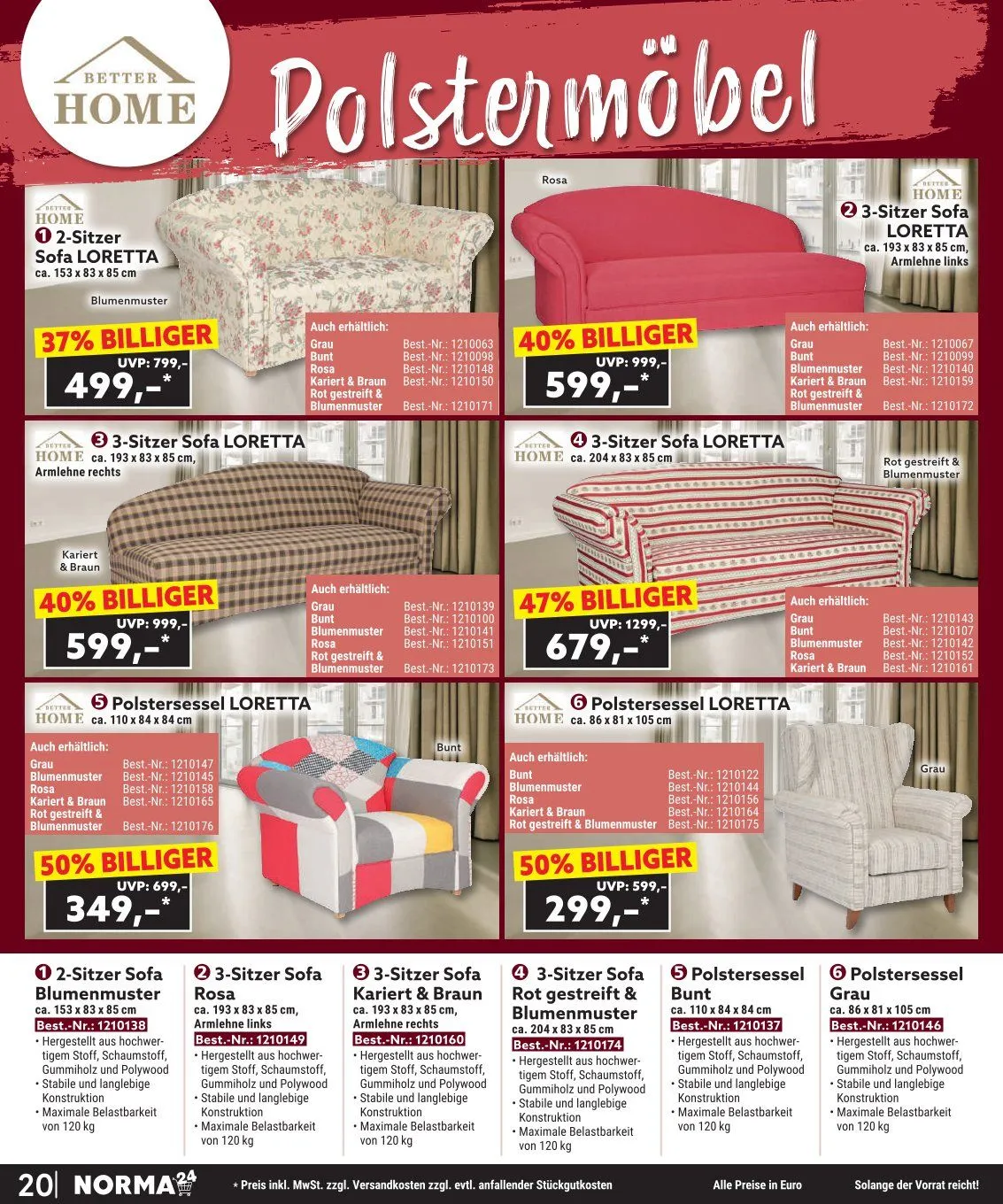 NORMA Angebote von 22. Dezember bis 24. Dezember 2025 - Prospekt seite 20