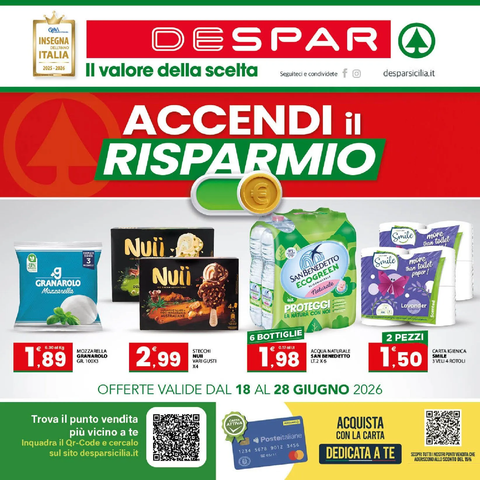 Volantini Despar da 18 giugno a 28 giugno di 2026 - Pagina del volantino 20