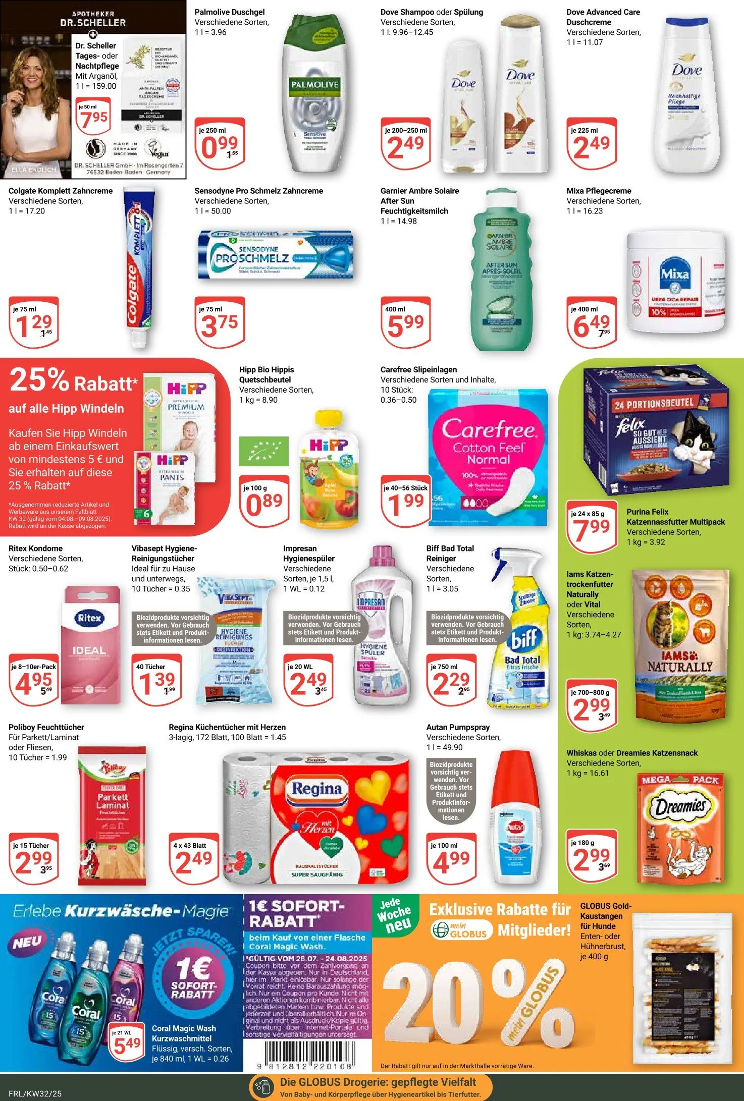 Globus Angebote von 4. August bis 9. August 2025 - Prospekt seite 20