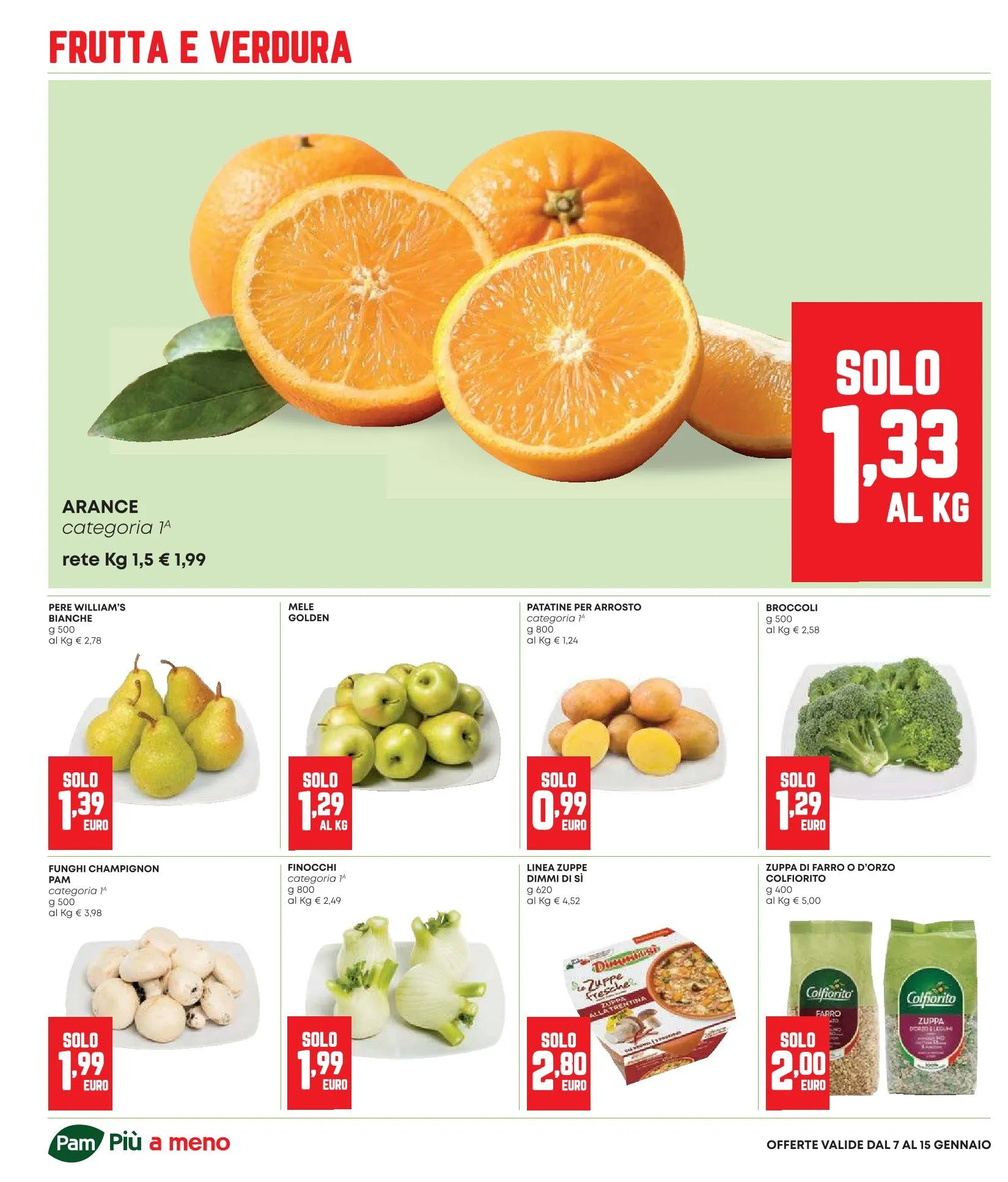 Pam Offerte da 7 gennaio a 15 gennaio di 2025 - Pagina del volantino 20