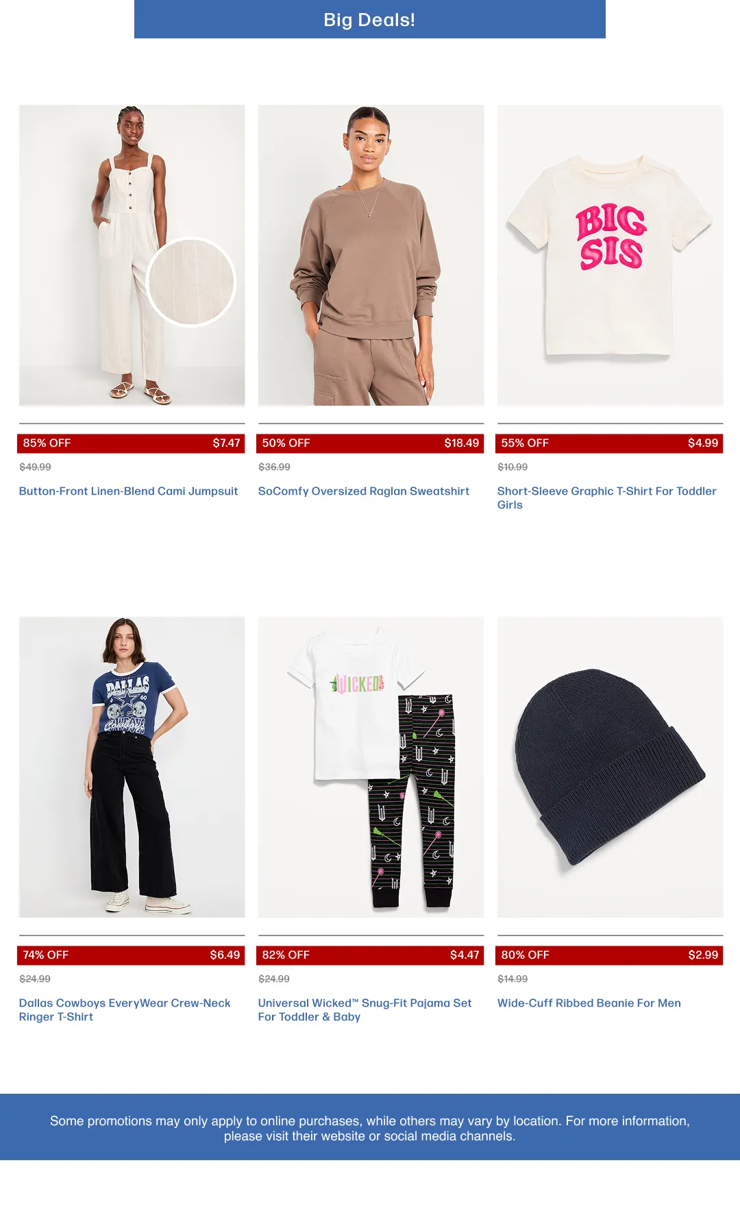 Weekly ad  Old Navy Sales from April 6 to April 26 2026 - Page 20