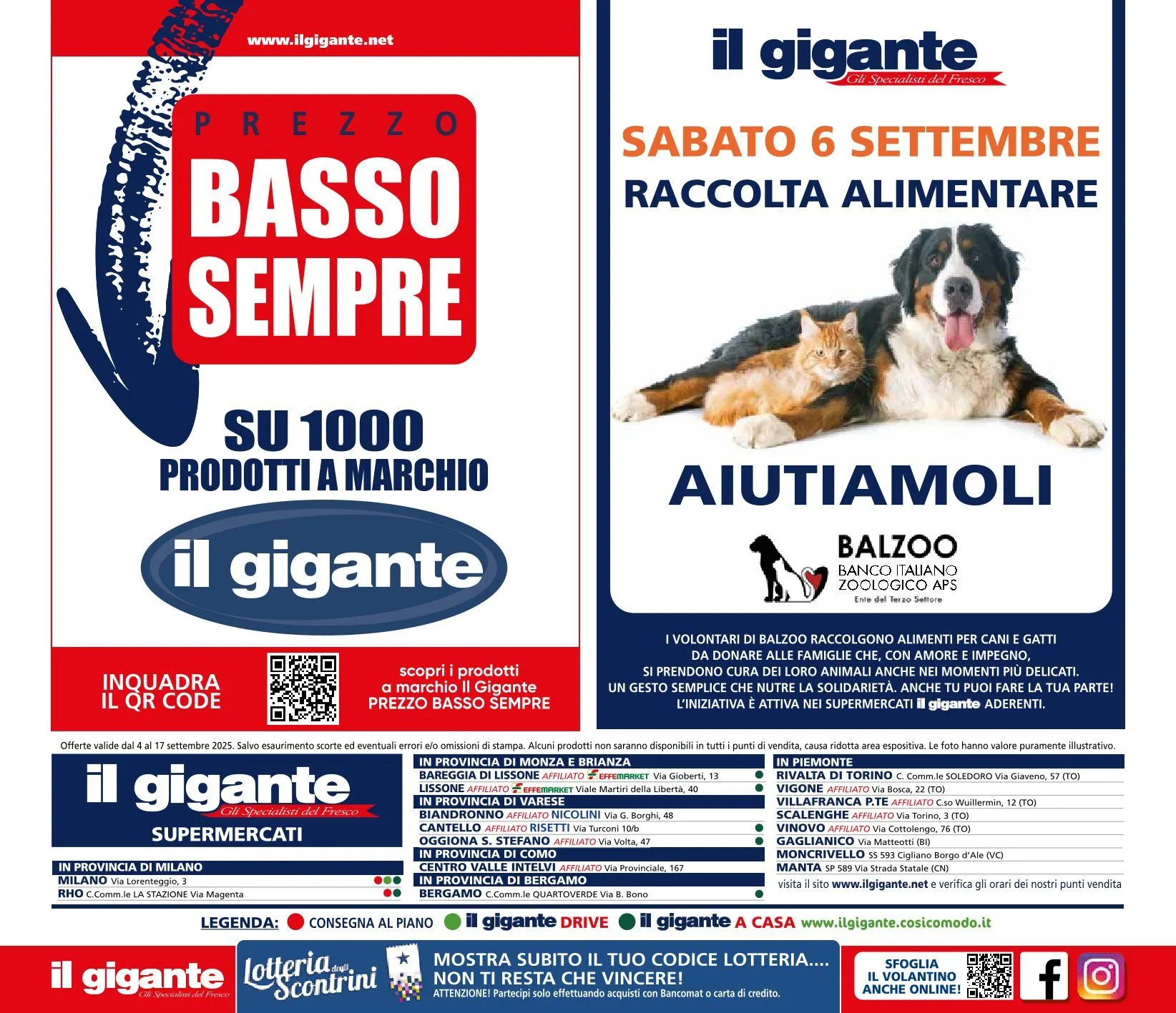 Volantini Il Gigante da 4 settembre a 17 settembre di 2025 - Pagina del volantino 20