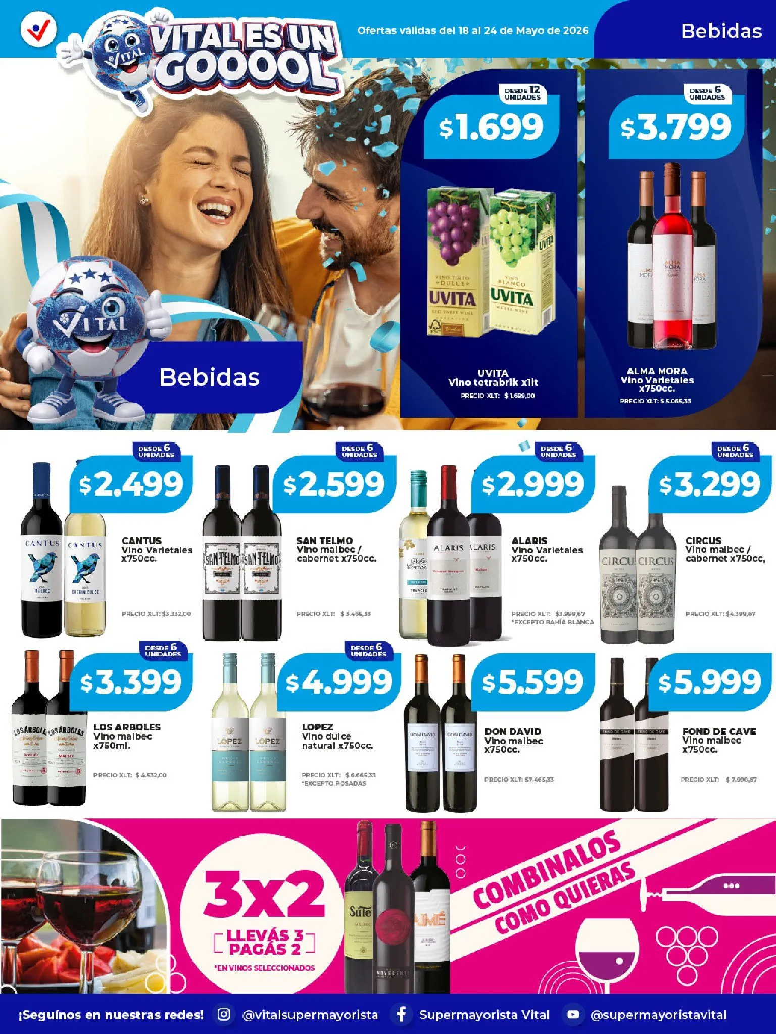 Ofertas de Vital Ofertas 18 de mayo al 24 de mayo 2026 - Página 20 del catálogo