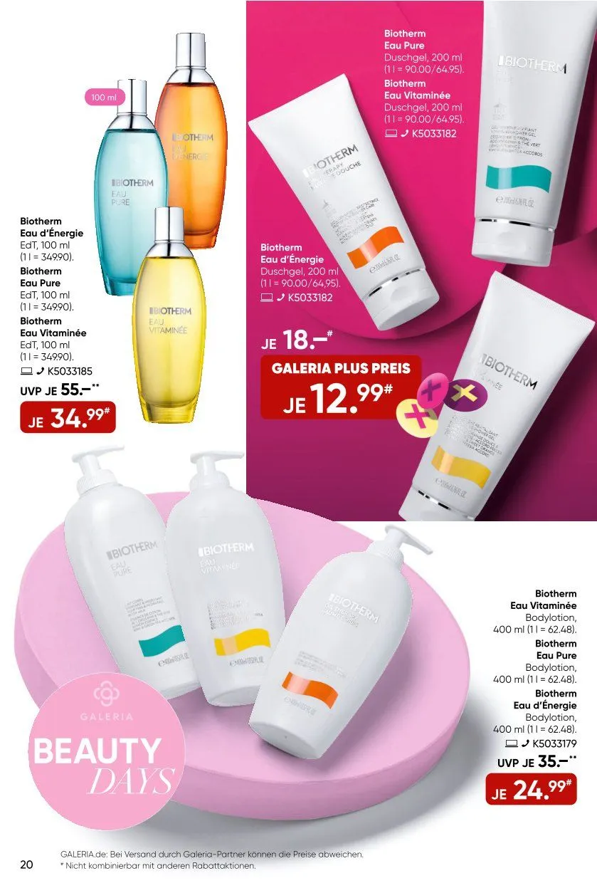 GALERIA Karstadt Kaufhof Prospekt von 16. Mai bis 20. Mai 2025 - Prospekt seite 2