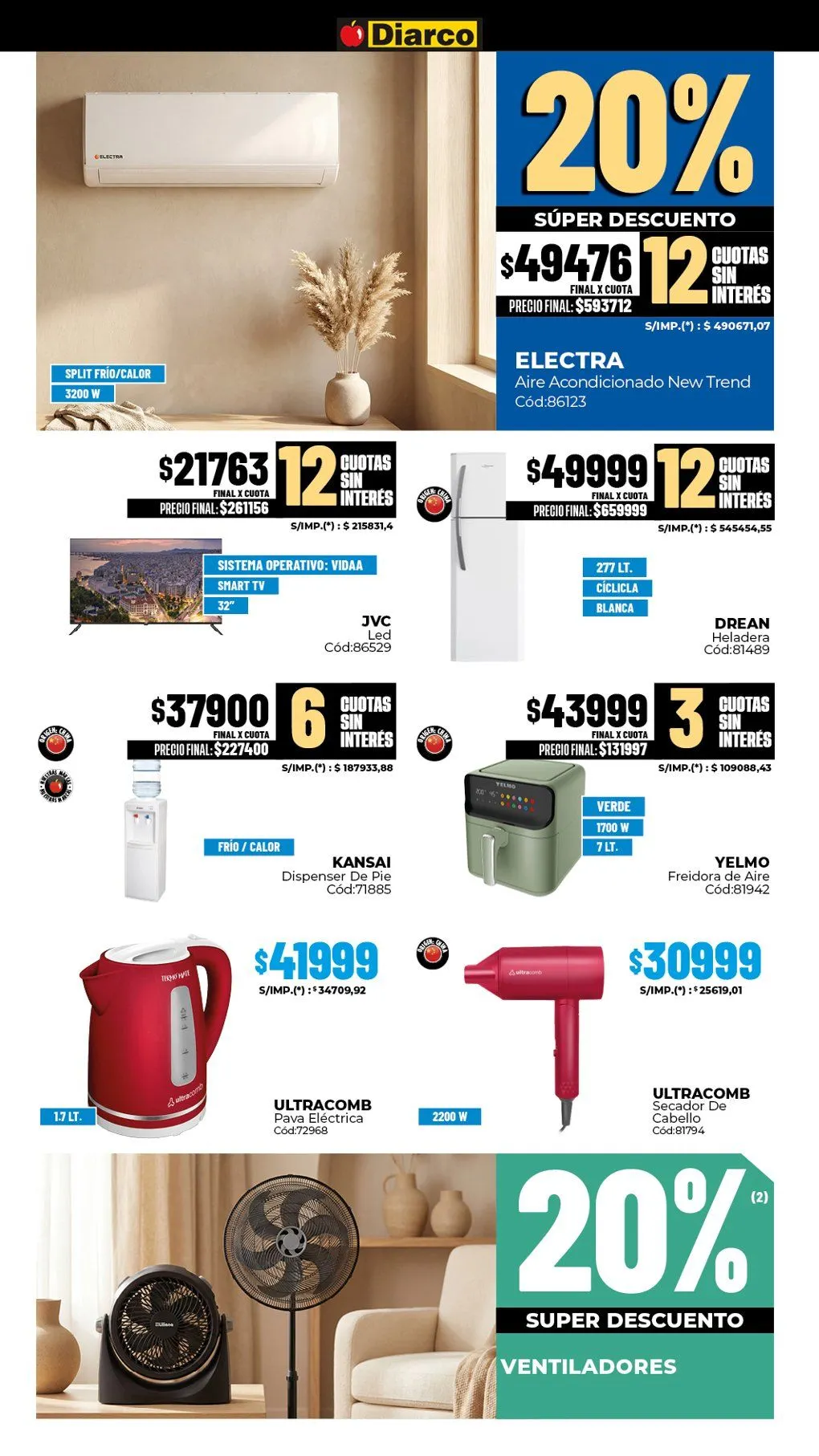 Ofertas de Diarco Ofertas 19 de enero al 23 de enero 2026 - Página 20 del catálogo