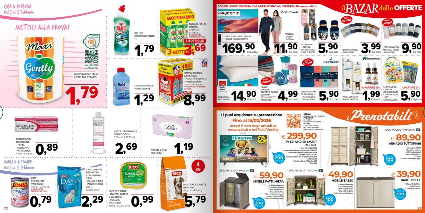  Volantini Todis da 5 febbraio a 15 febbraio di 2026 - Pagina del volantino 20