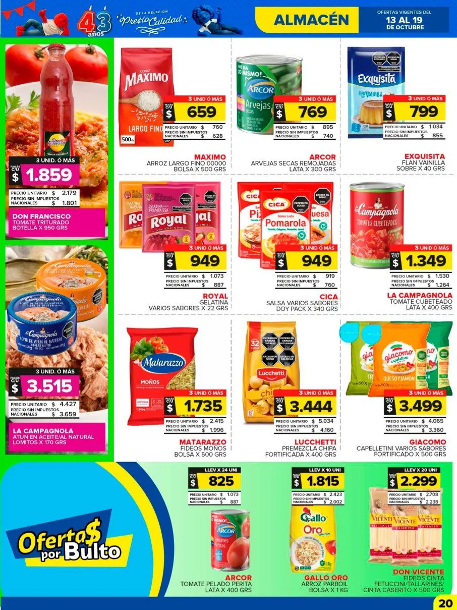 Ofertas de Ofertas Carrefour Maxi  13 de octubre al 20 de octubre 2025 - Página 20 del catálogo