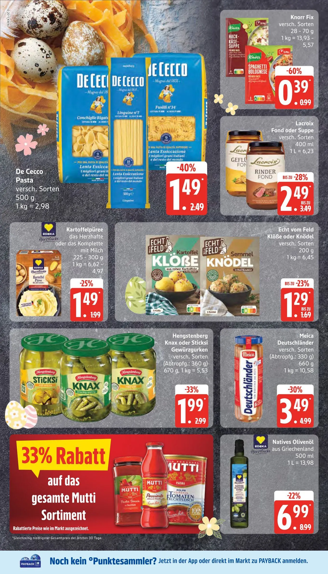 Edeka Angebote von 14. April bis 19. April 2025 - Prospekt seite 20
