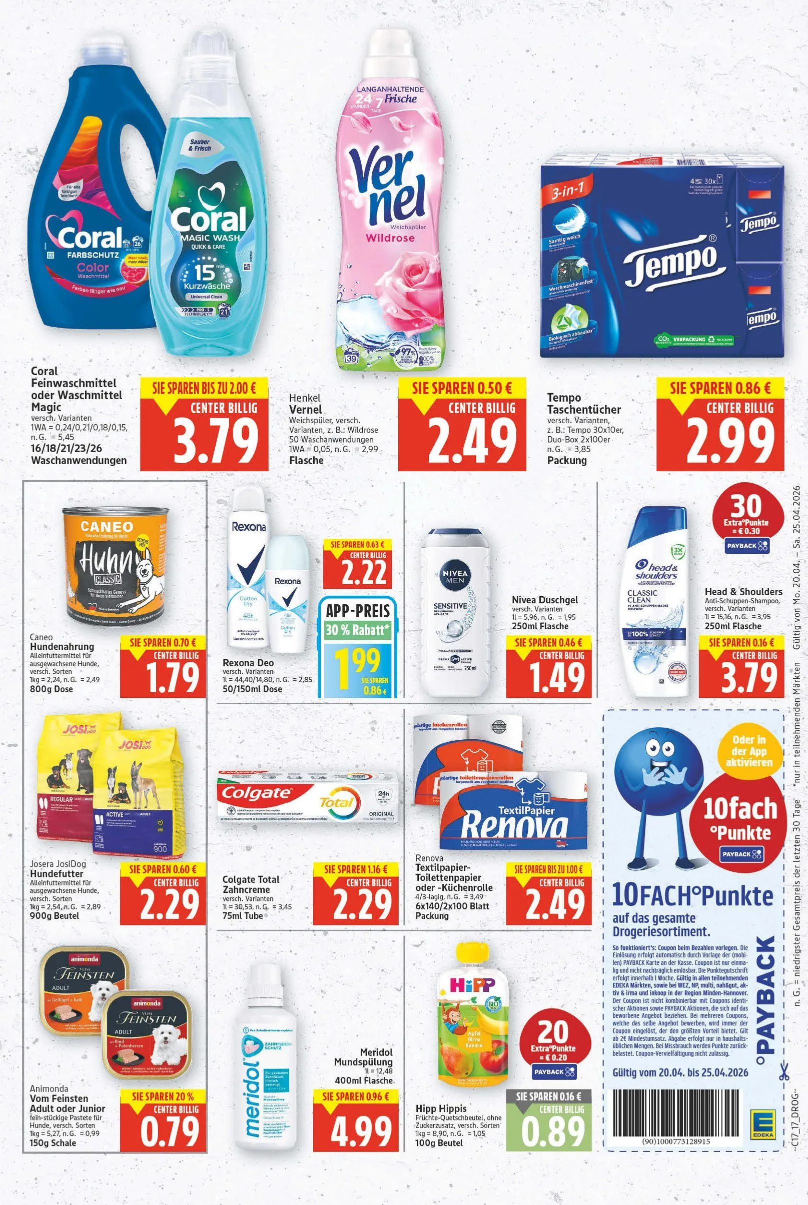 Edeka Prospekte von 22. April bis 28. April 2026 - Prospekt seite 20